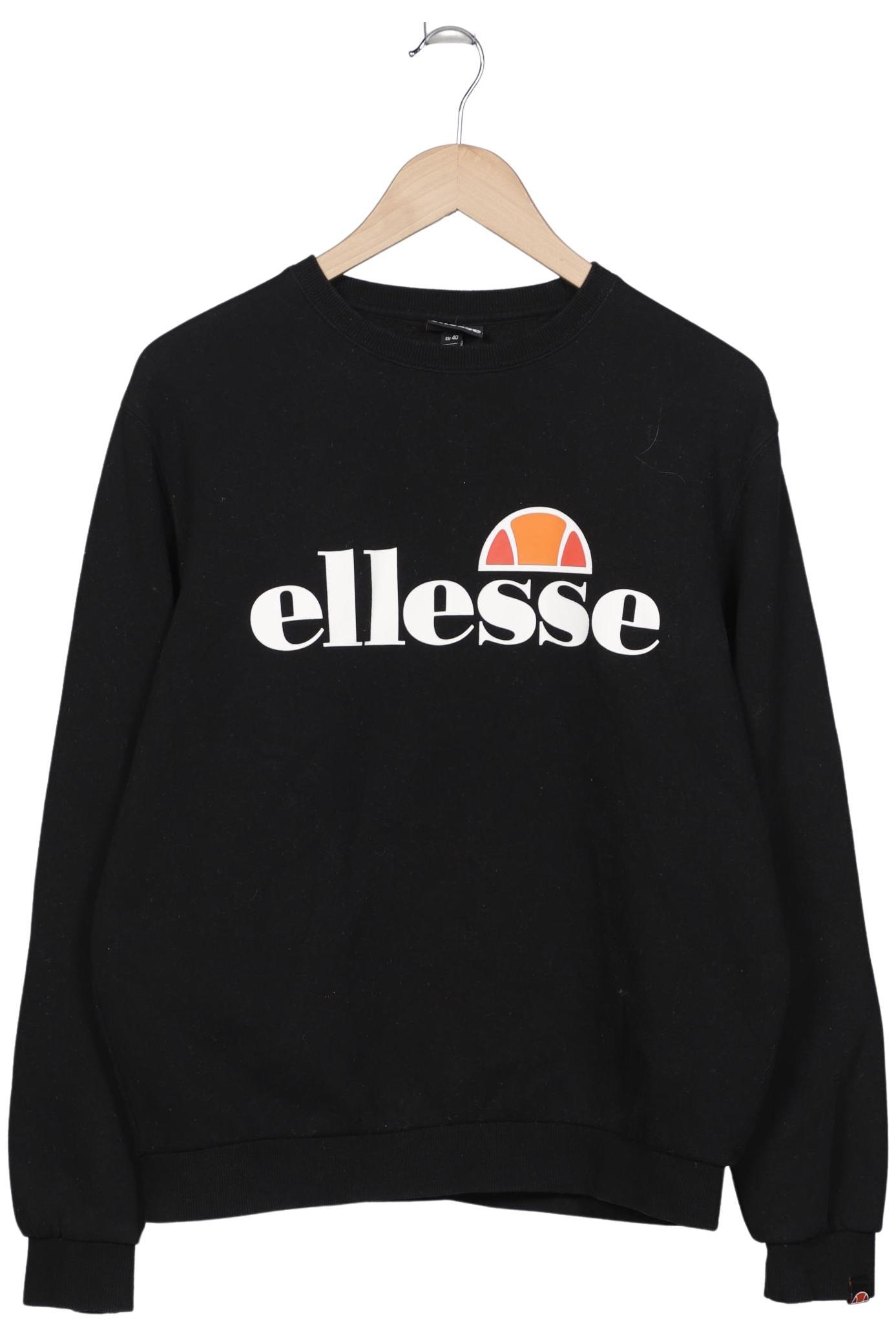 

ellesse Damen Sweatshirt, schwarz, Gr. 40