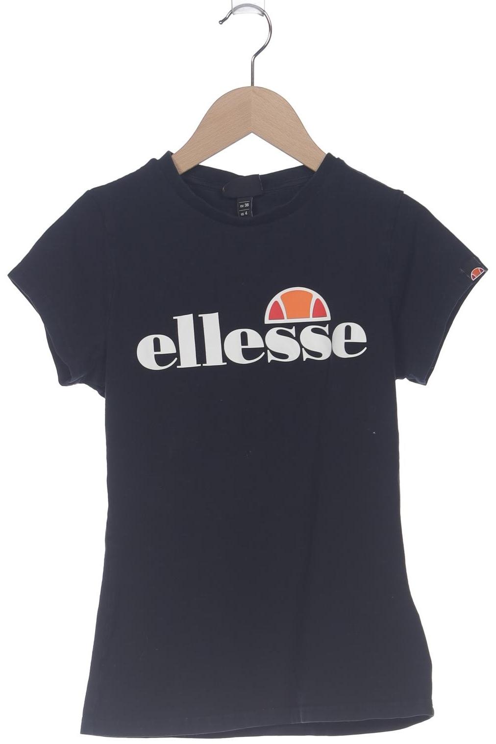 

ellesse Damen T-Shirt, marineblau, Gr. 36