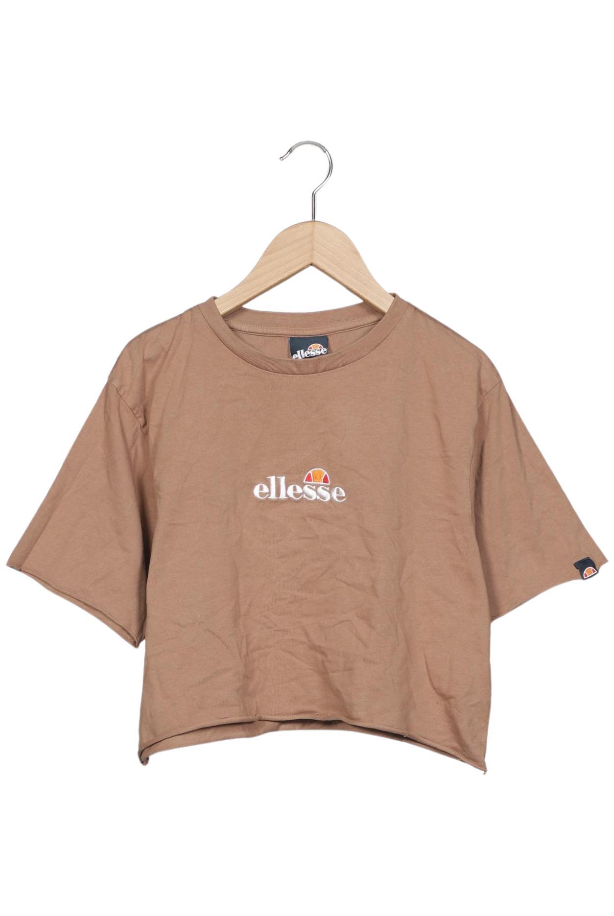 

ellesse Damen T-Shirt, braun, Gr. 38