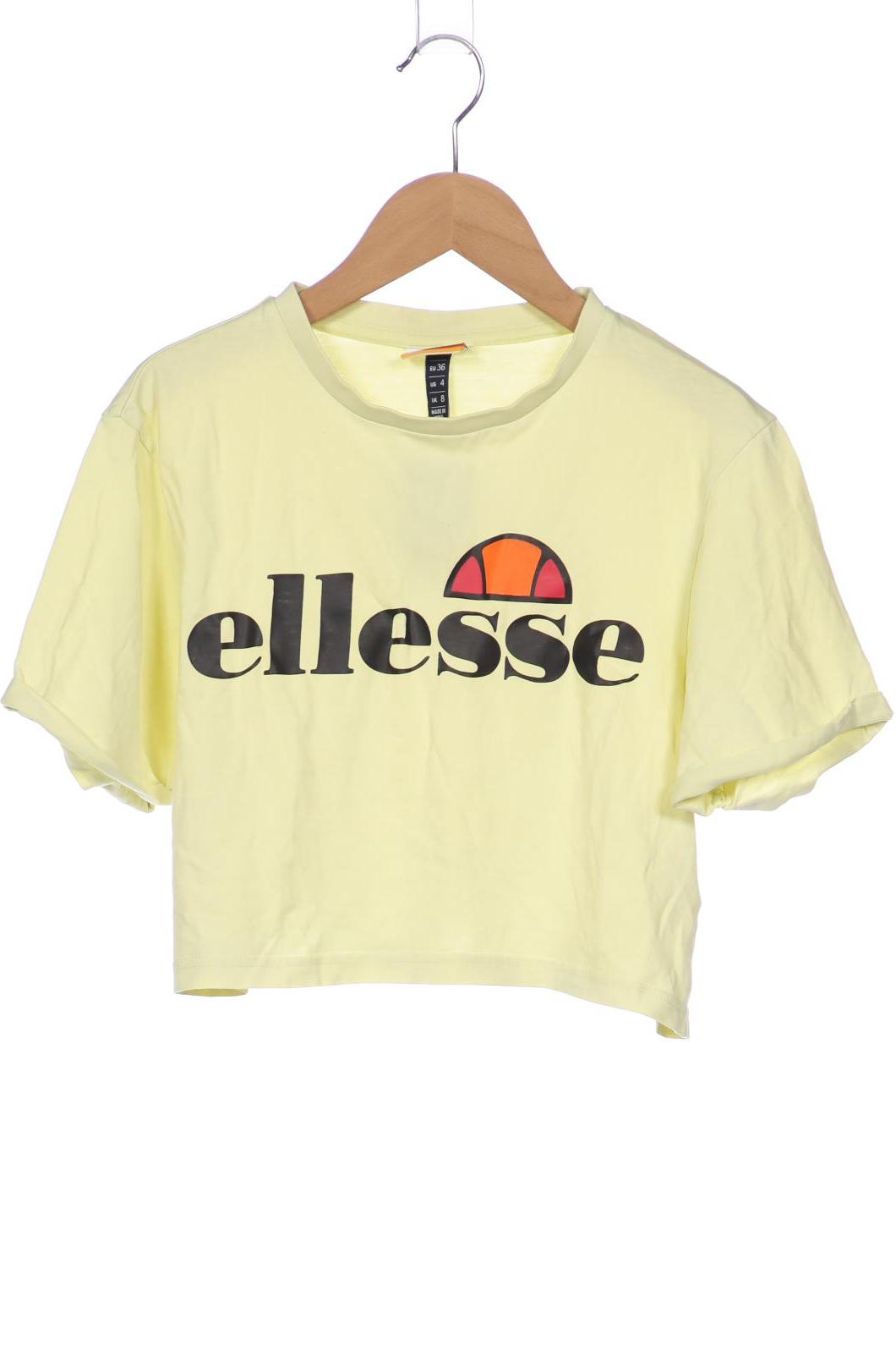 

ellesse Damen T-Shirt, gelb, Gr. 36