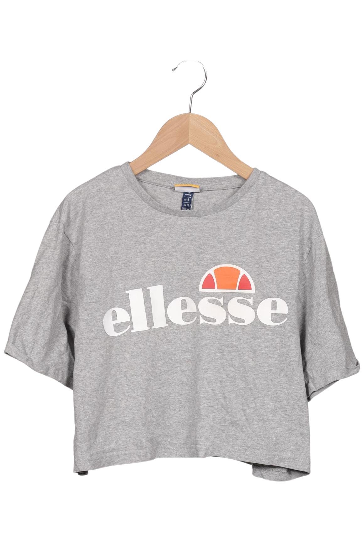 

ellesse Damen T-Shirt, grau, Gr. 40