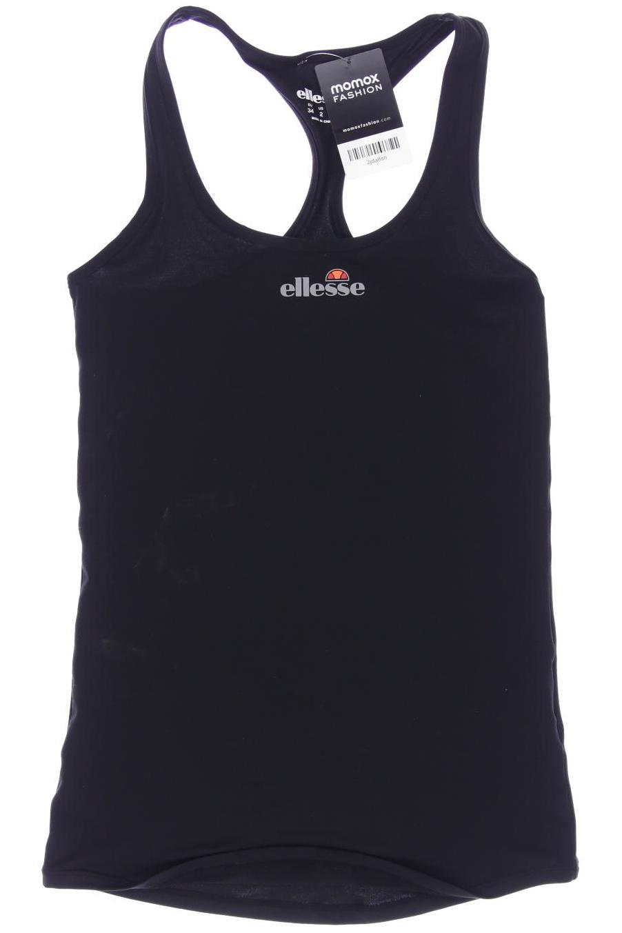 

ellesse Damen Top, schwarz, Gr. 34