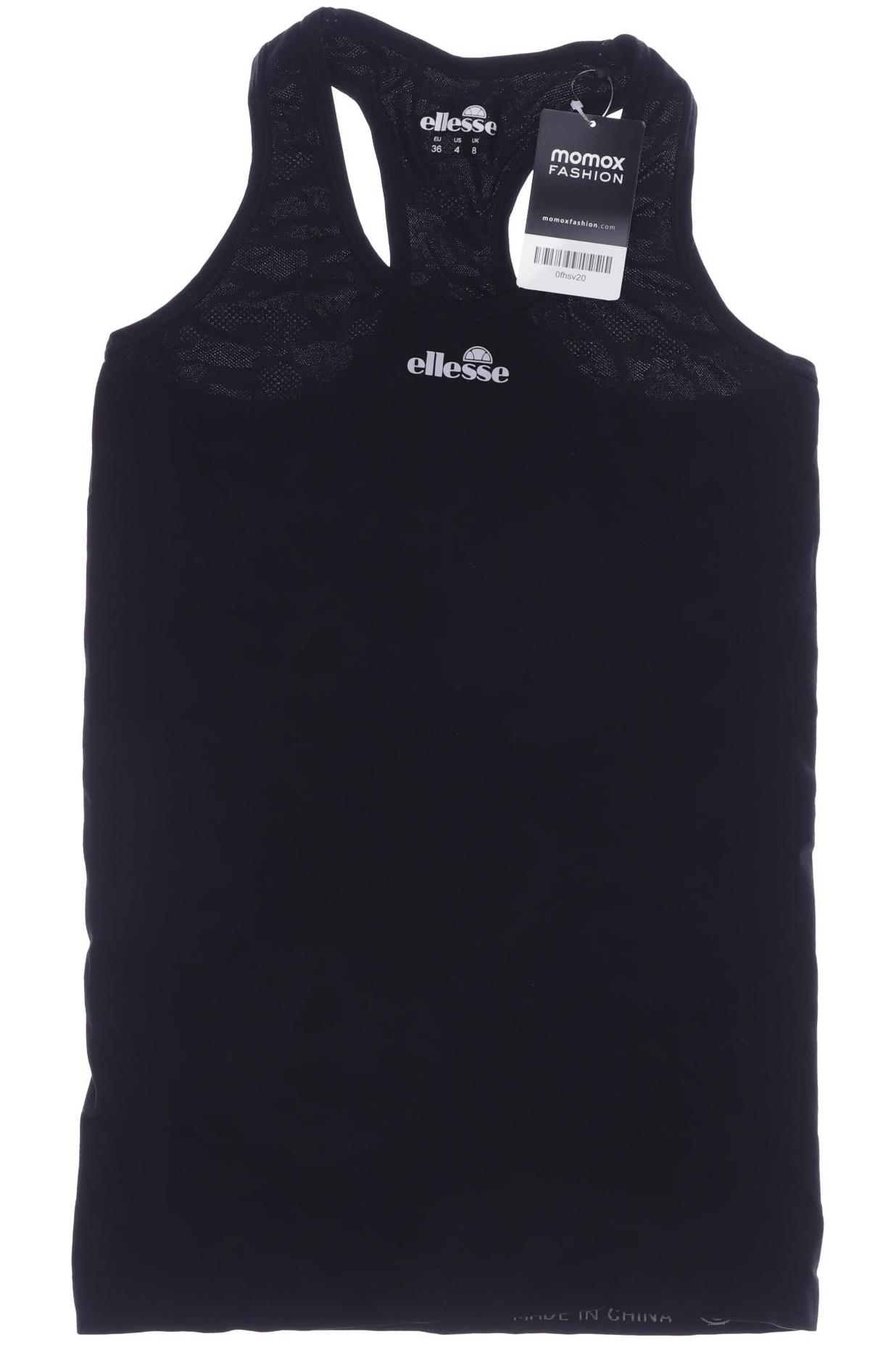 

ellesse Damen Top, schwarz, Gr. 36