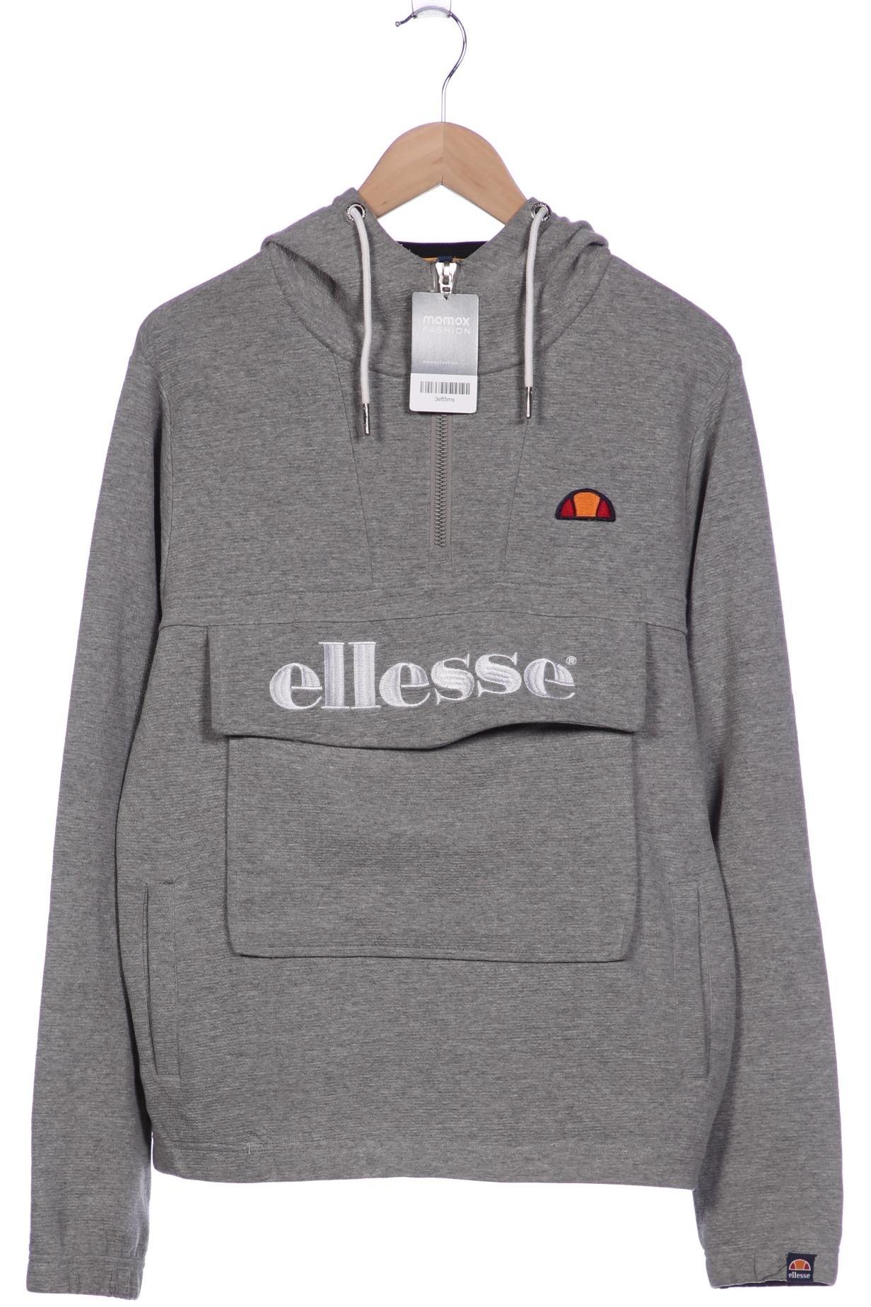 

ellesse Herren Kapuzenpullover, grau, Gr. 48