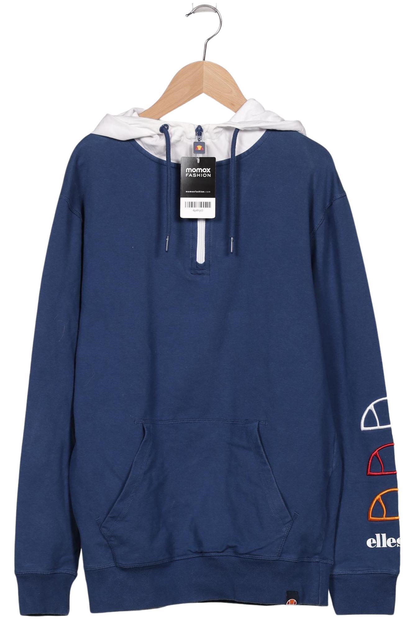 

ellesse Herren Kapuzenpullover, blau, Gr. 44