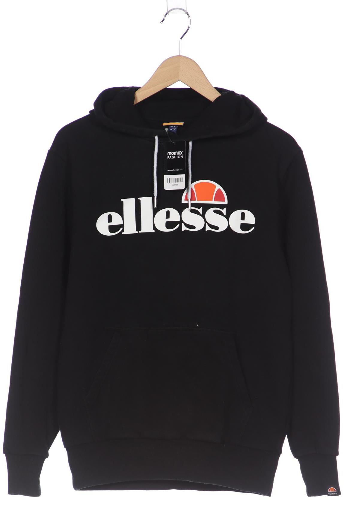 

ellesse Herren Kapuzenpullover, schwarz