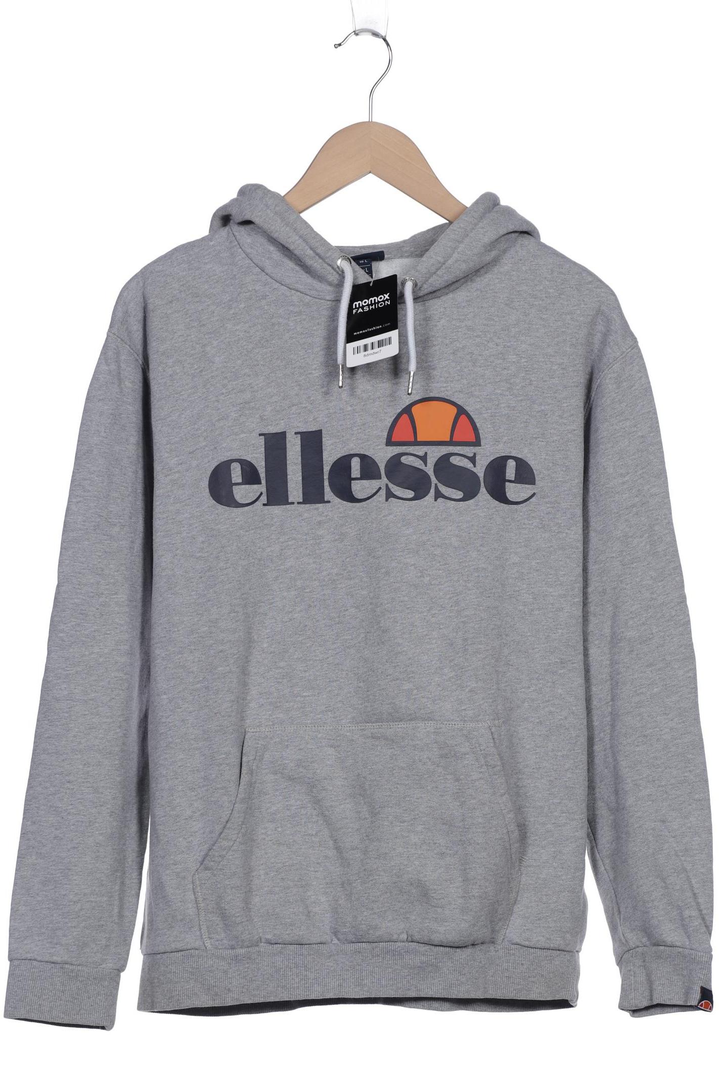 

ellesse Herren Kapuzenpullover, grau