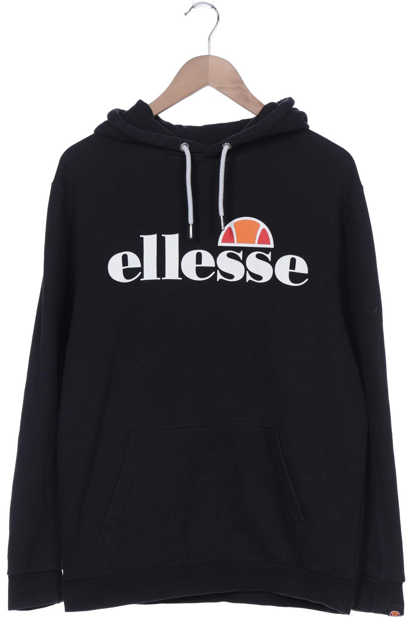 

ellesse Herren Kapuzenpullover, schwarz, Gr. 48