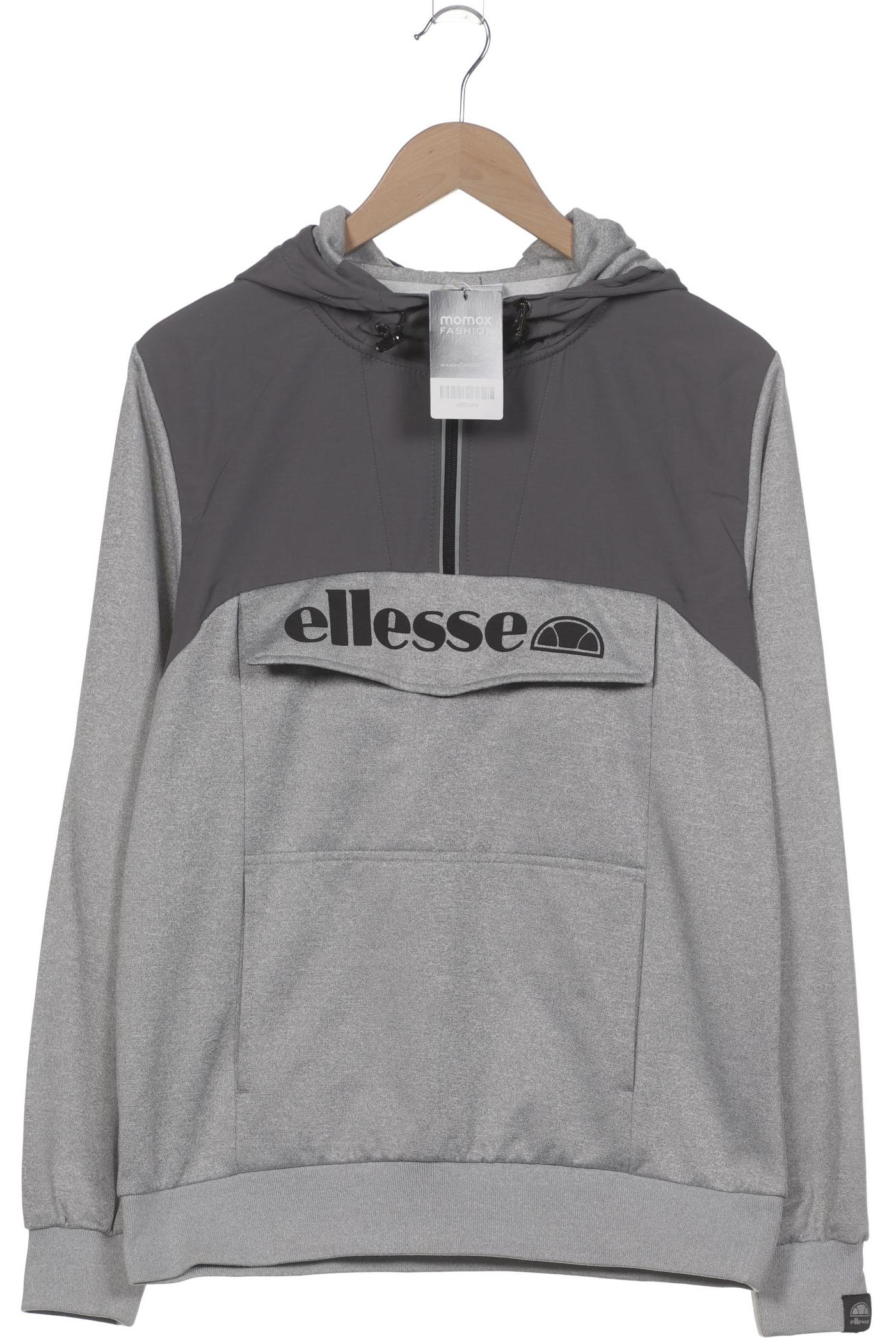

ellesse Herren Kapuzenpullover, grau, Gr. 52