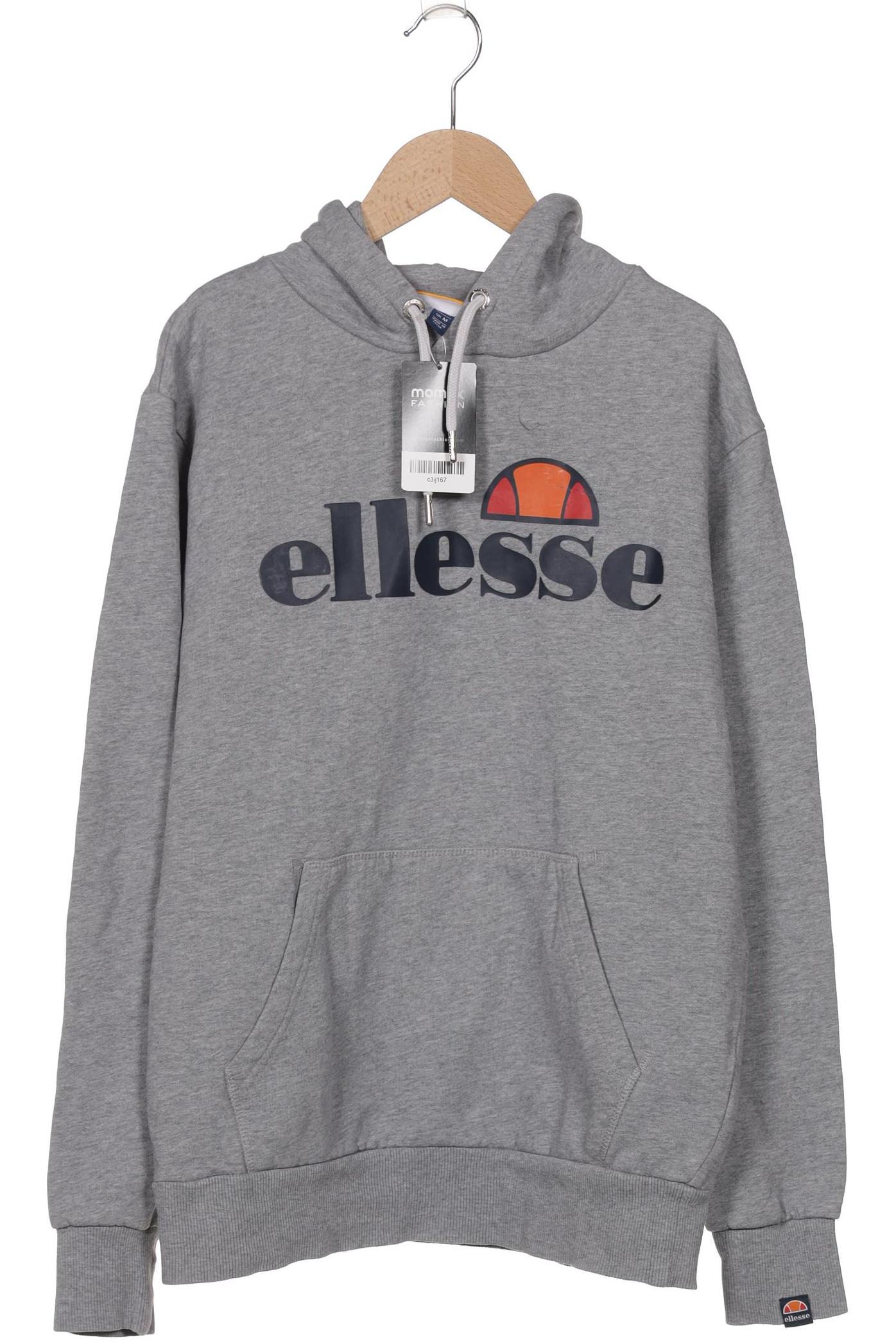 

ellesse Herren Kapuzenpullover, grau, Gr. 48