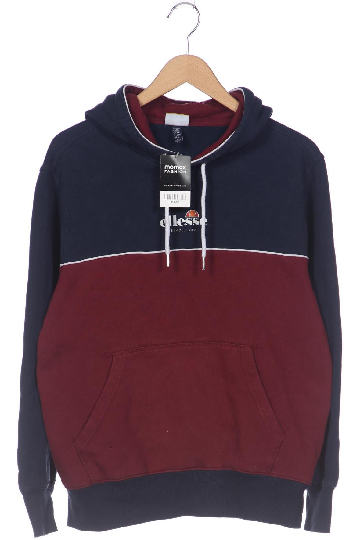 

ellesse Herren Kapuzenpullover, marineblau, Gr. 54