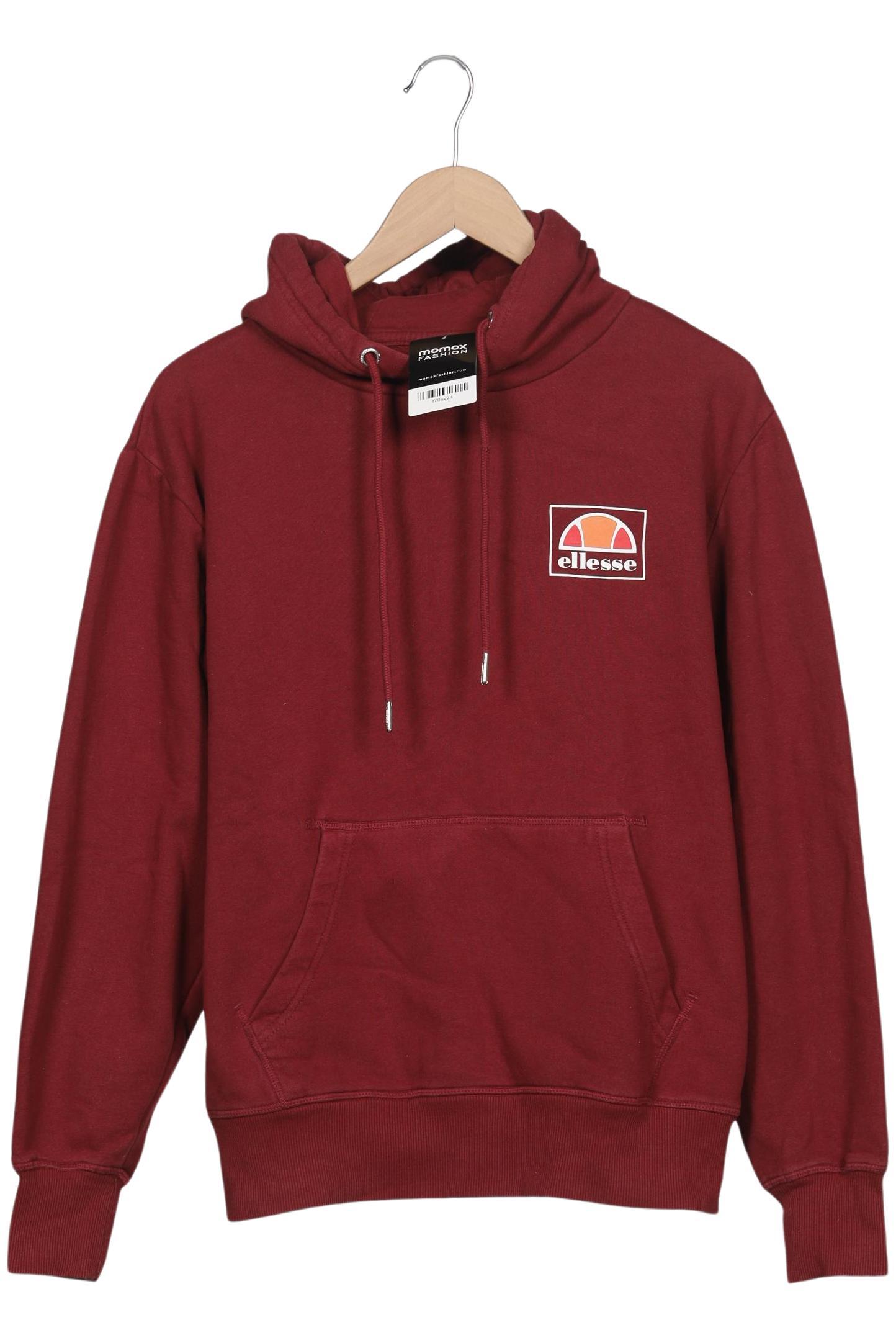 

ellesse Herren Kapuzenpullover, rot, Gr. 48