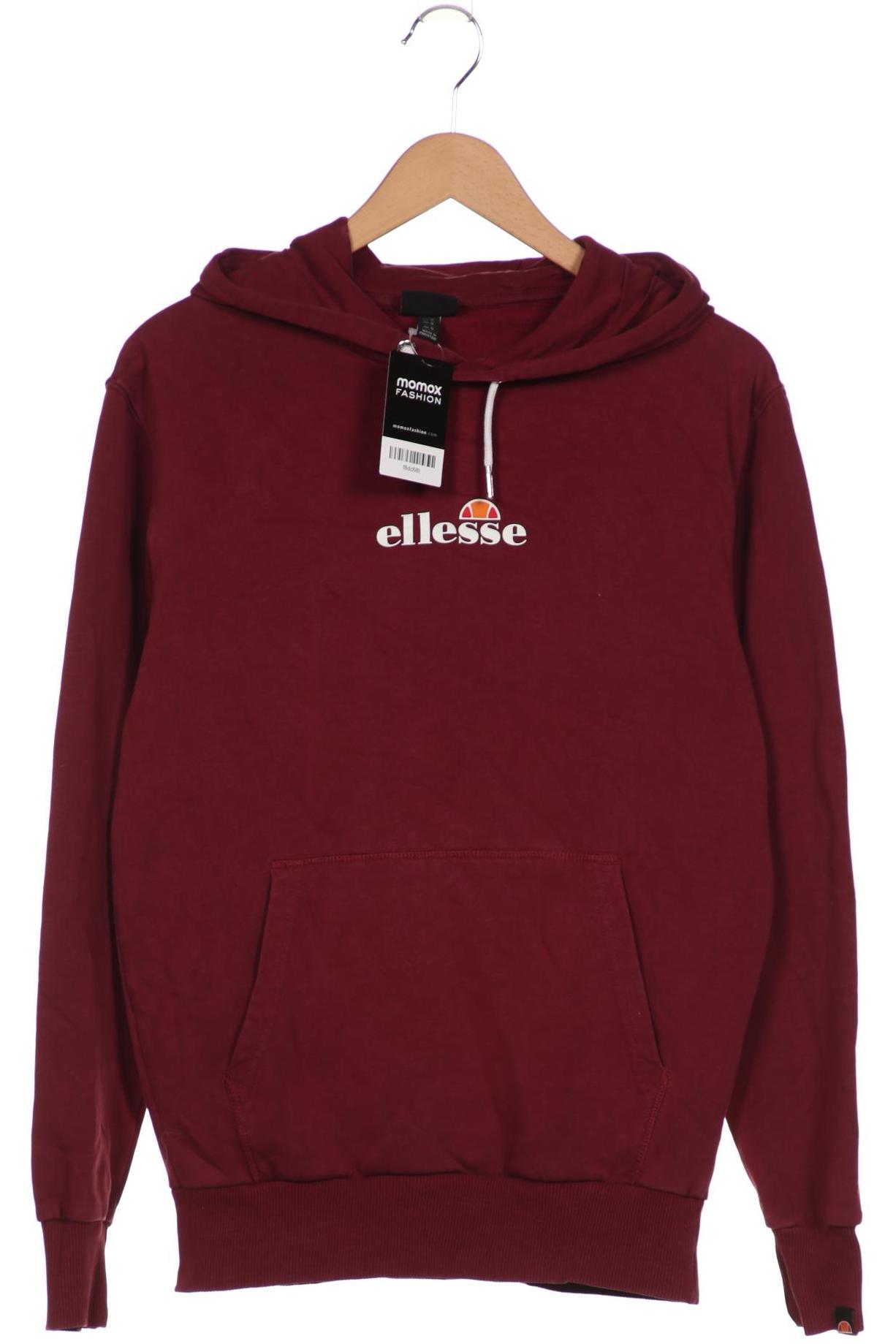 

ellesse Herren Kapuzenpullover, bordeaux, Gr. 46