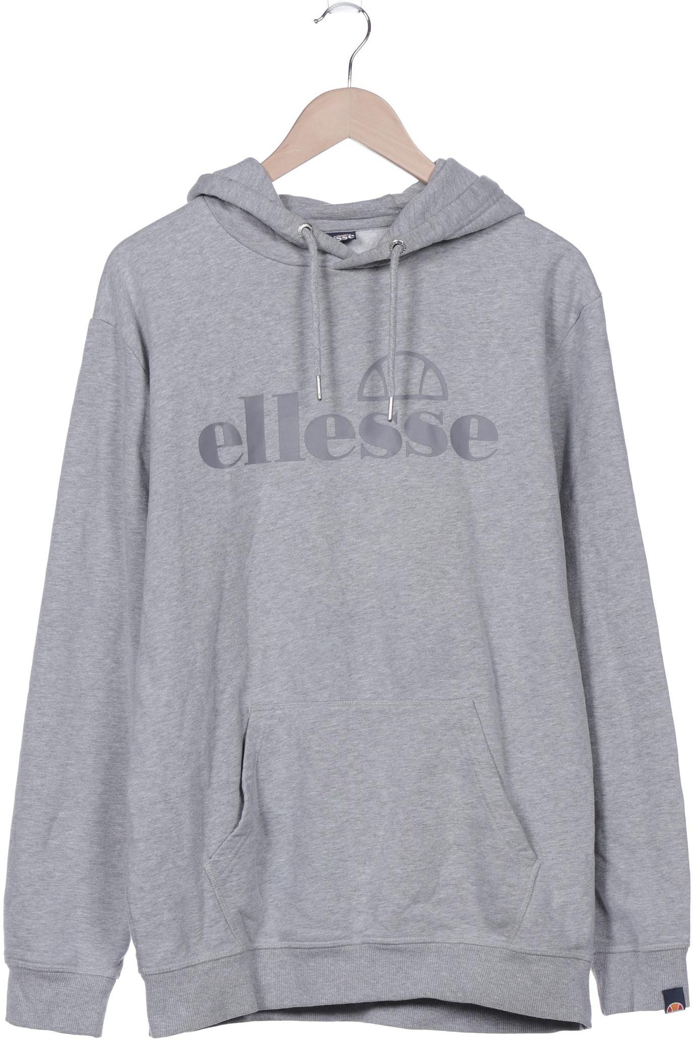 

ellesse Herren Kapuzenpullover, grau, Gr. 52