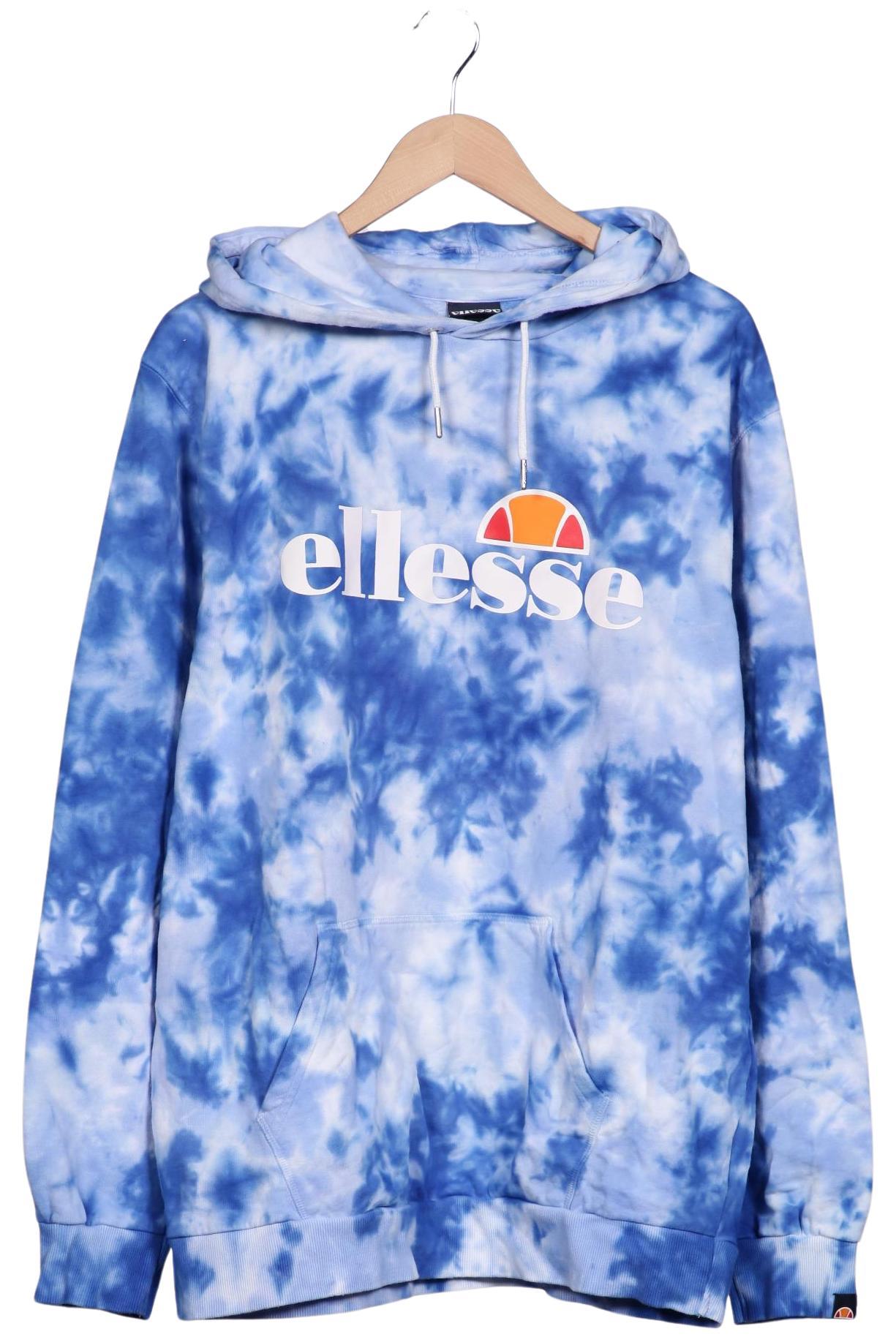 

ellesse Herren Kapuzenpullover, hellblau, Gr. 56