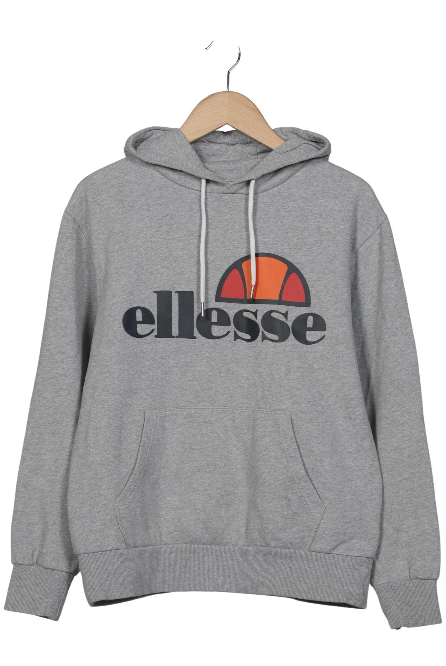 

ellesse Herren Kapuzenpullover, grau, Gr. 52