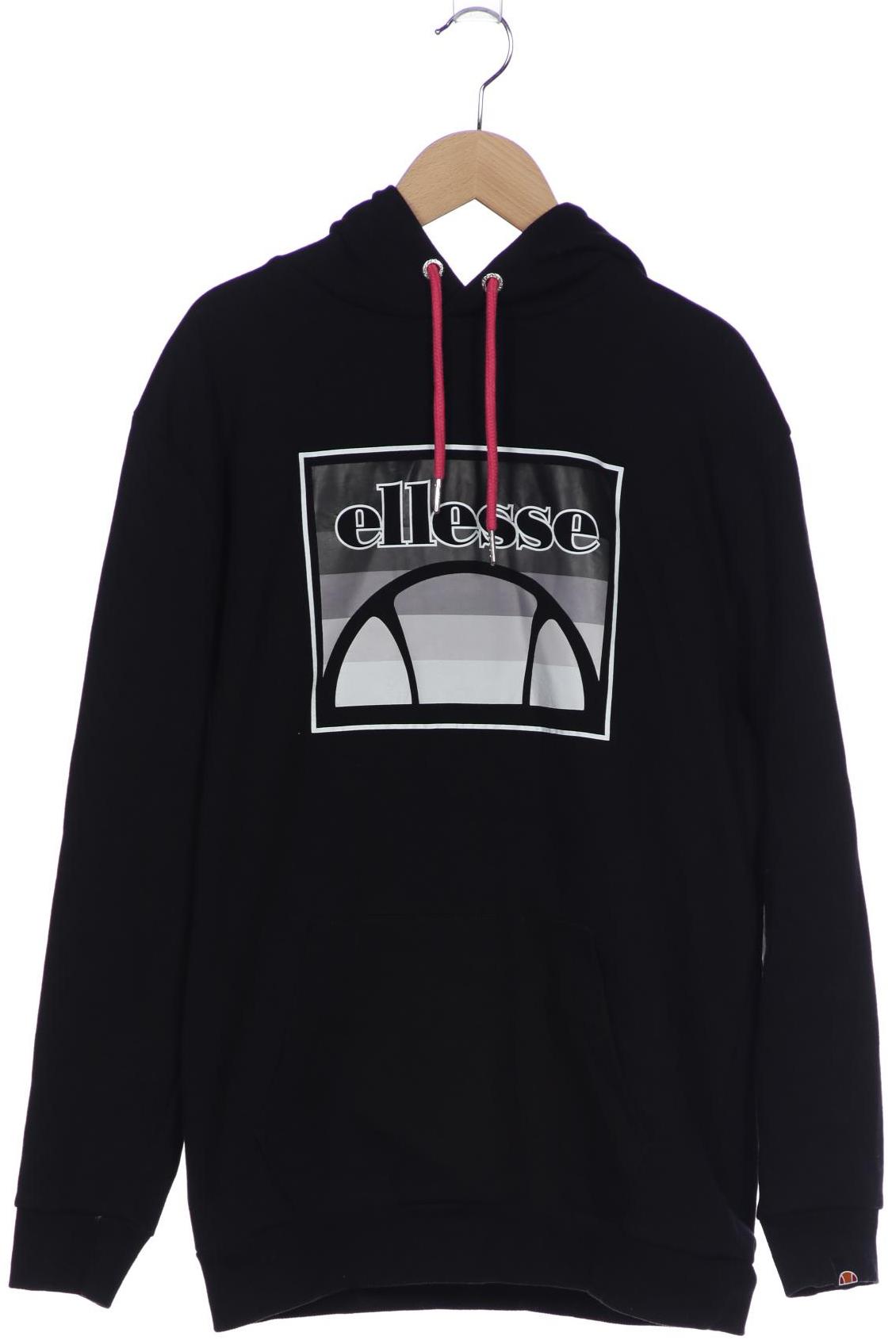 

ellesse Herren Kapuzenpullover, schwarz, Gr. 46