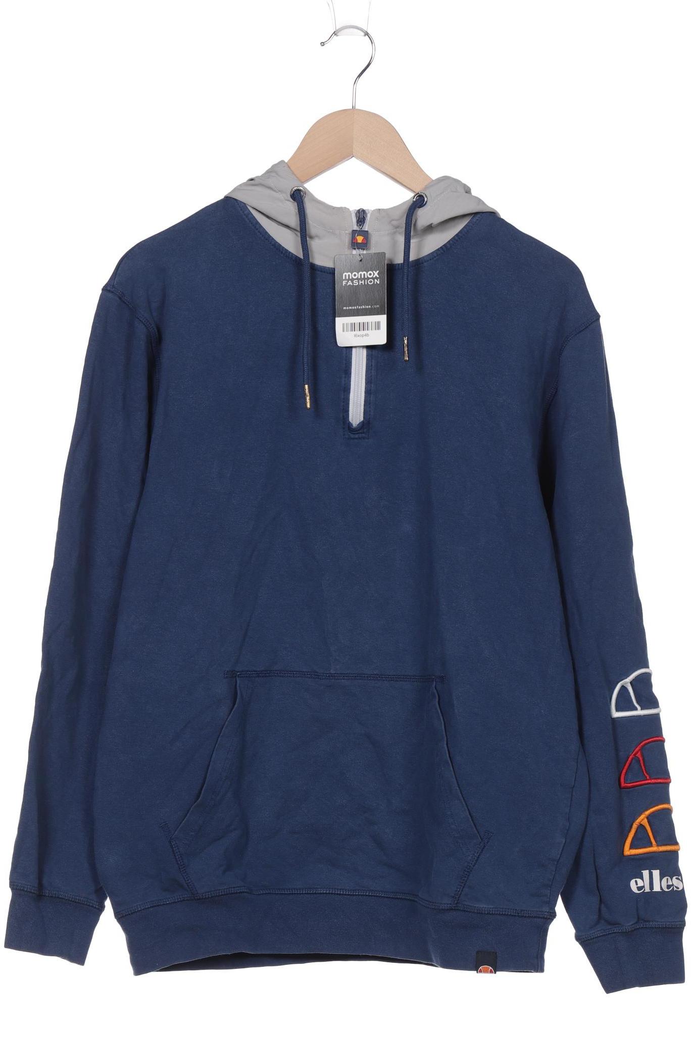 

ellesse Herren Kapuzenpullover, blau