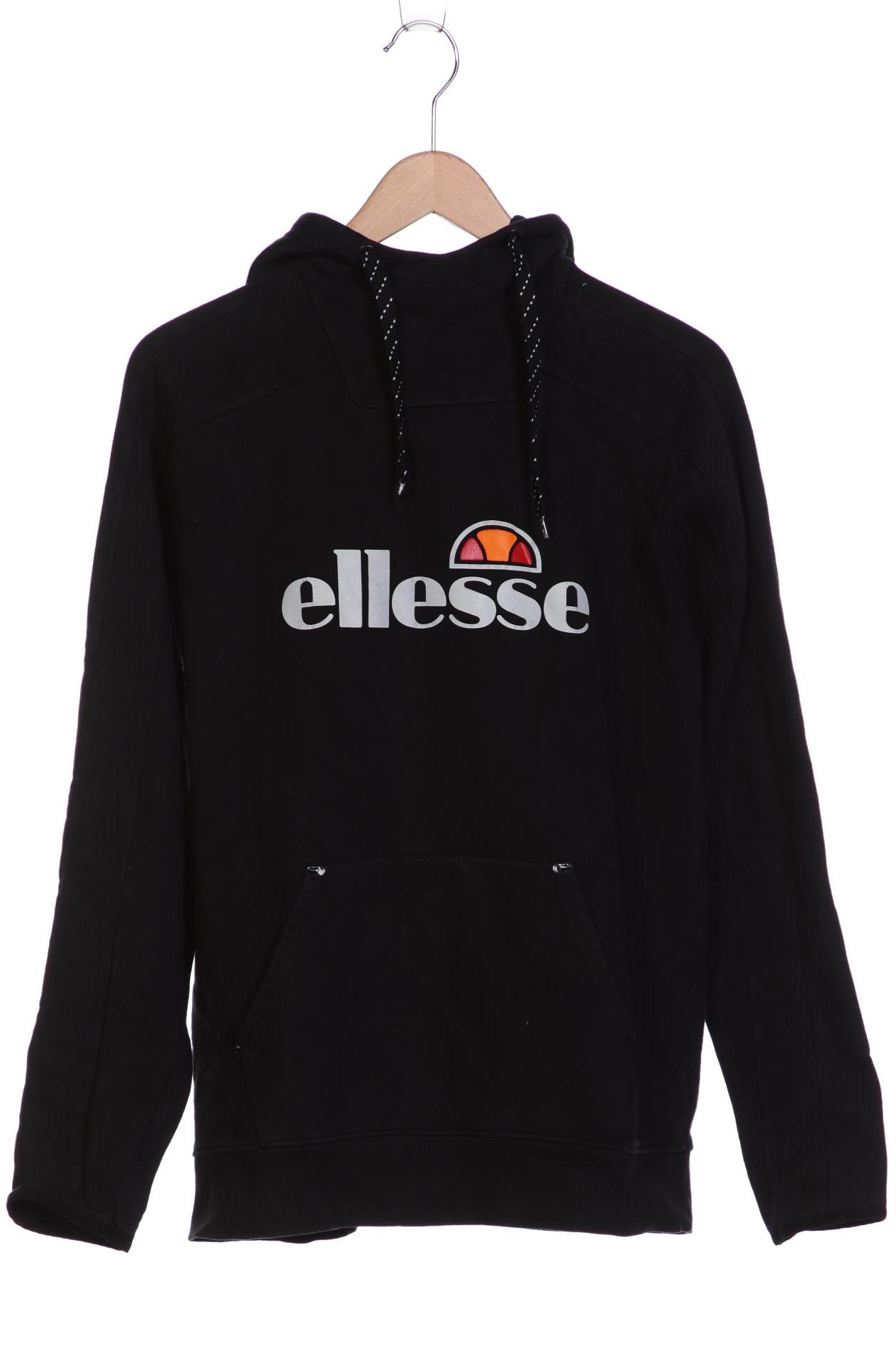 

ellesse Herren Kapuzenpullover, schwarz