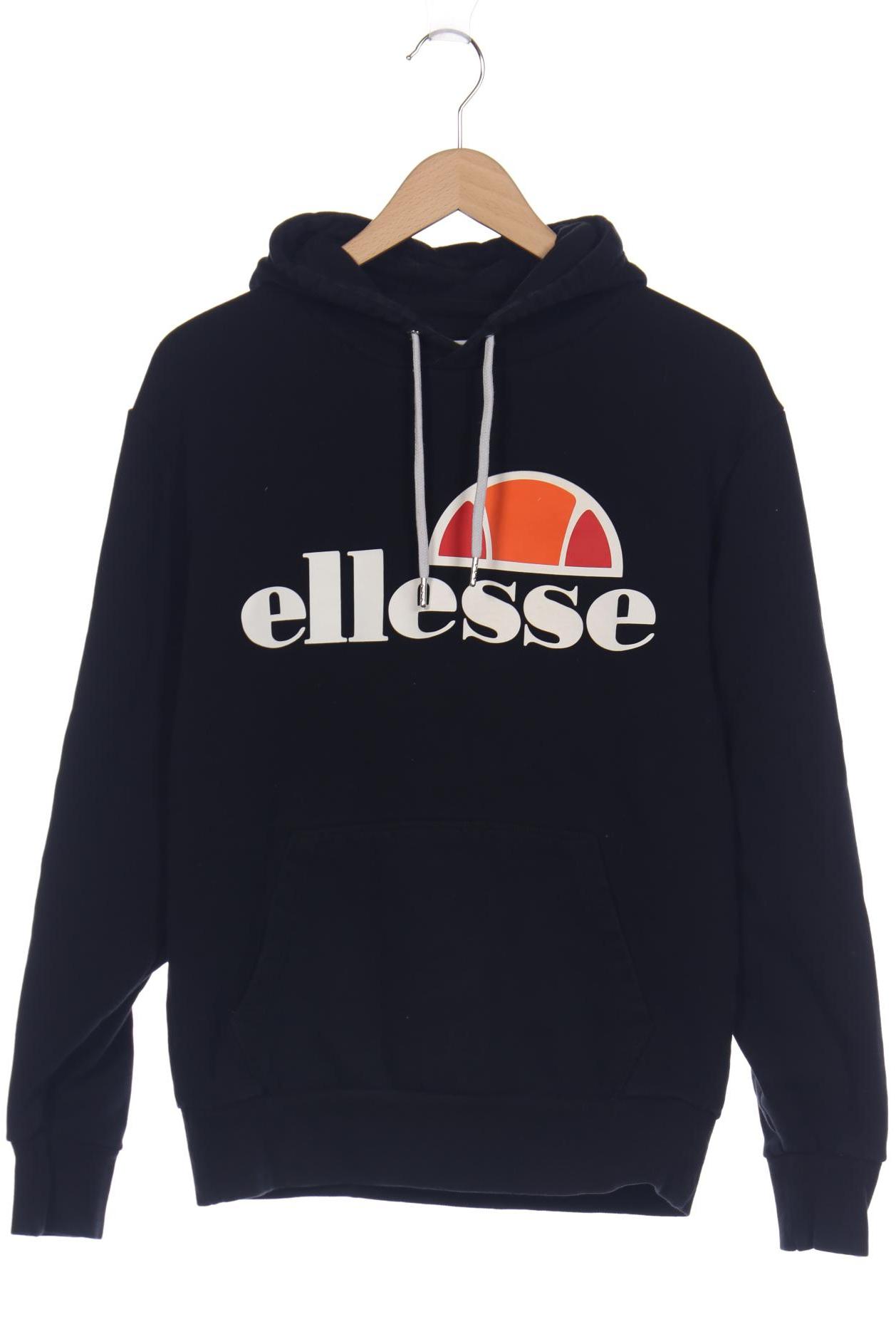 

ellesse Herren Kapuzenpullover, schwarz