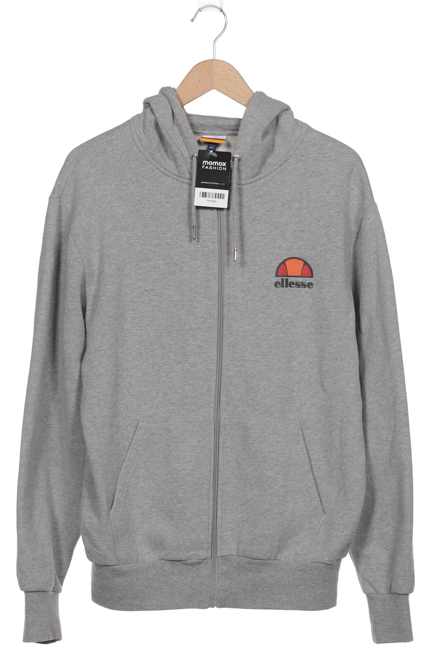 

ellesse Herren Kapuzenpullover, grau, Gr. 52