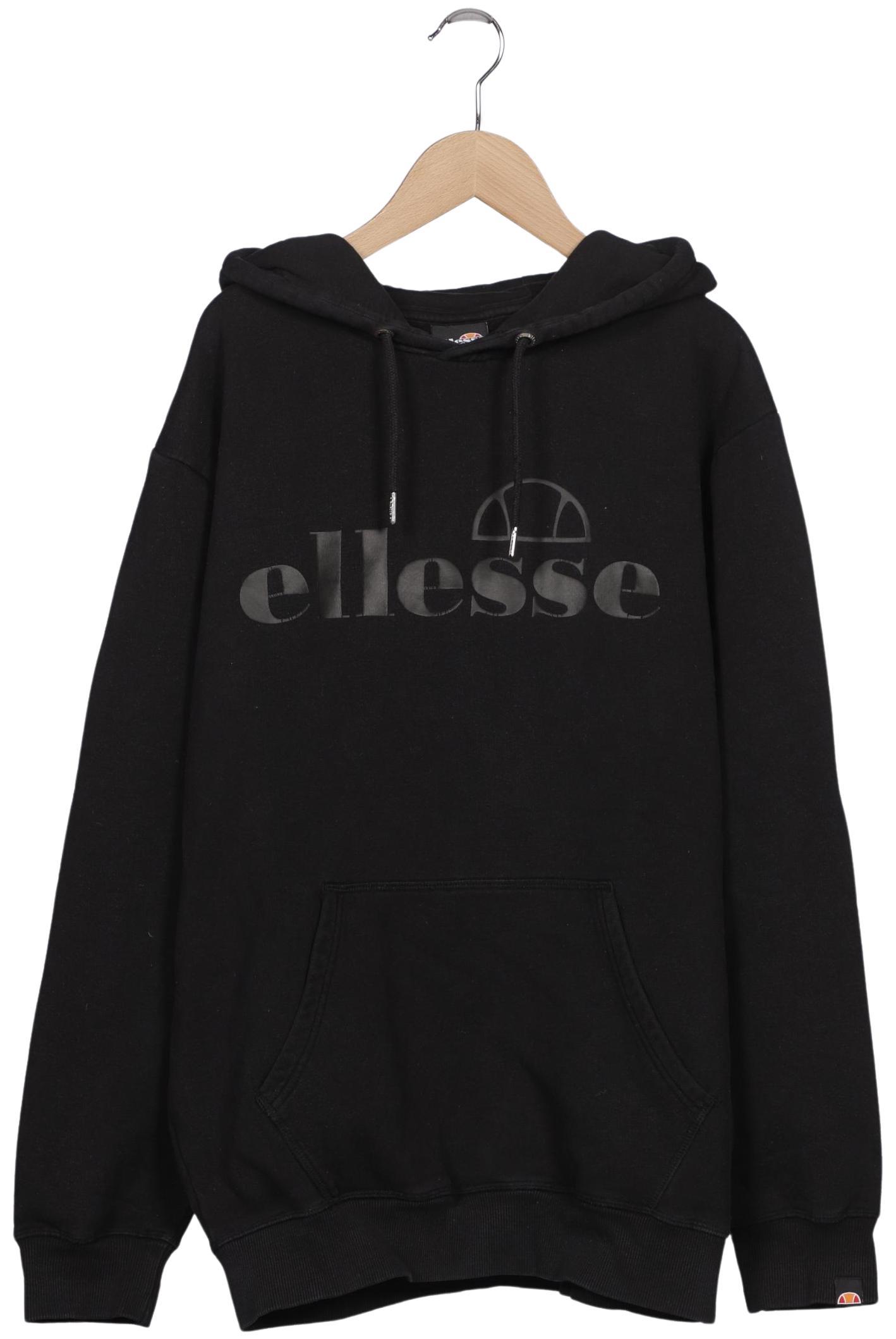 

ellesse Herren Kapuzenpullover, schwarz, Gr. 48