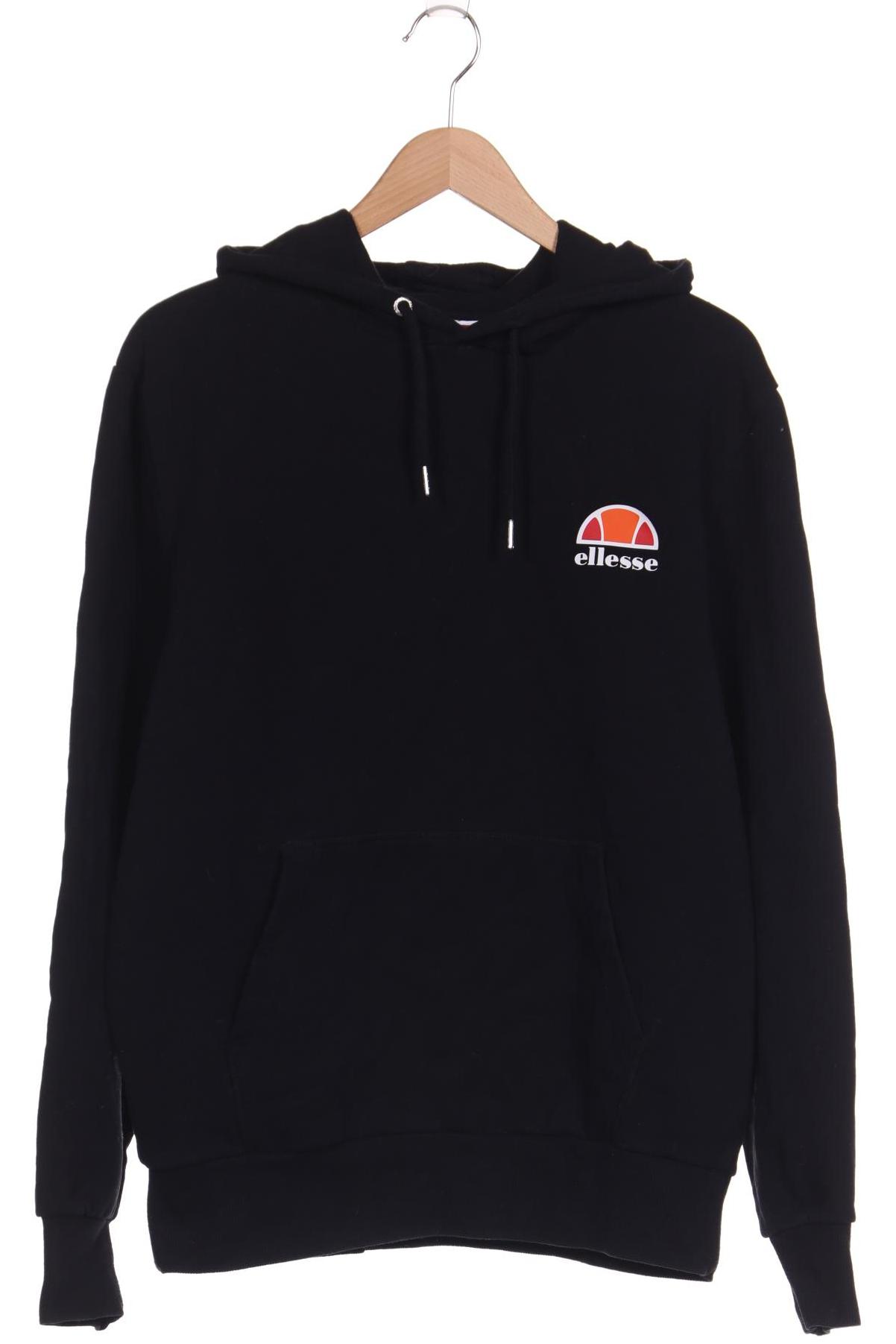

ellesse Herren Kapuzenpullover, schwarz