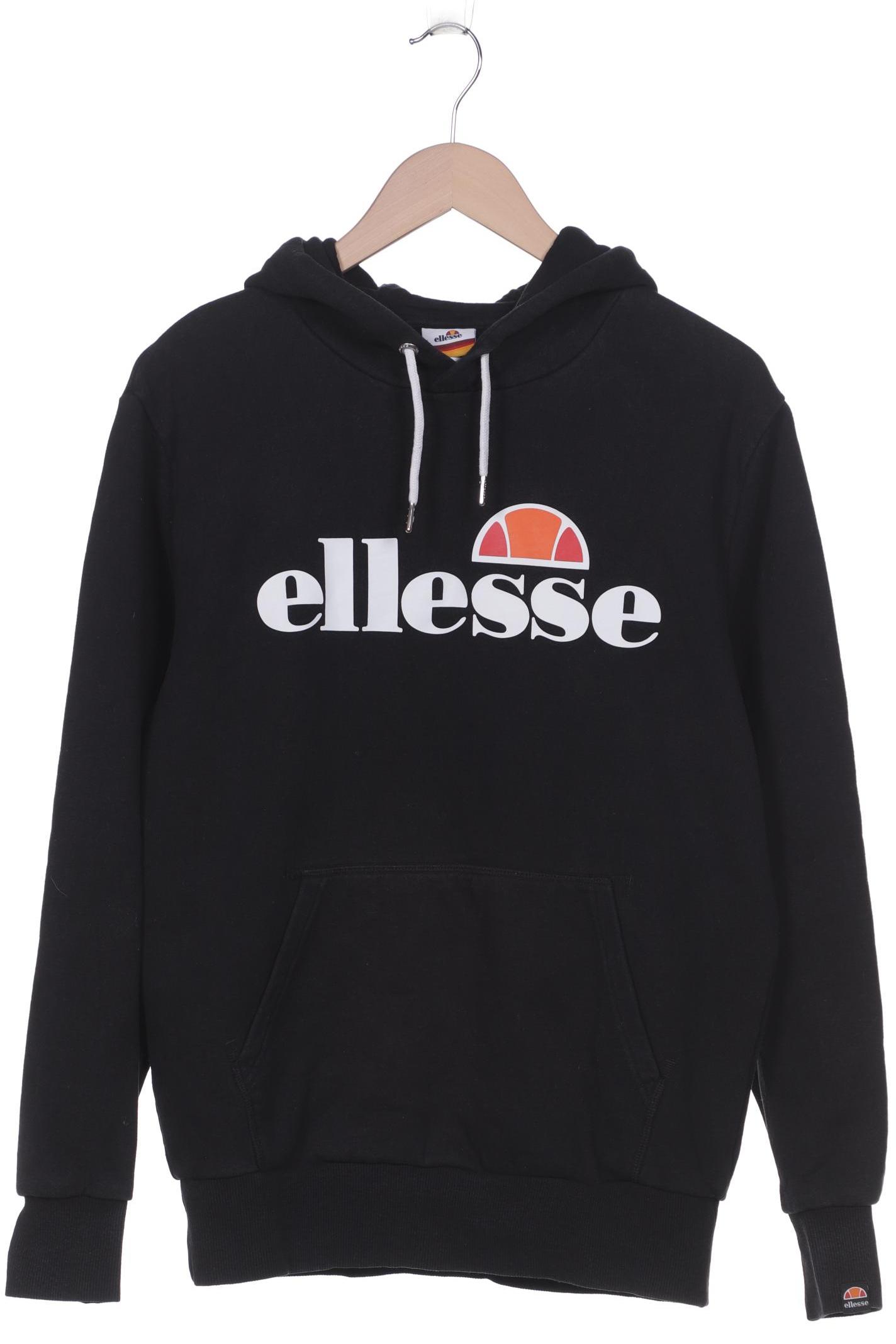 

ellesse Herren Kapuzenpullover, schwarz