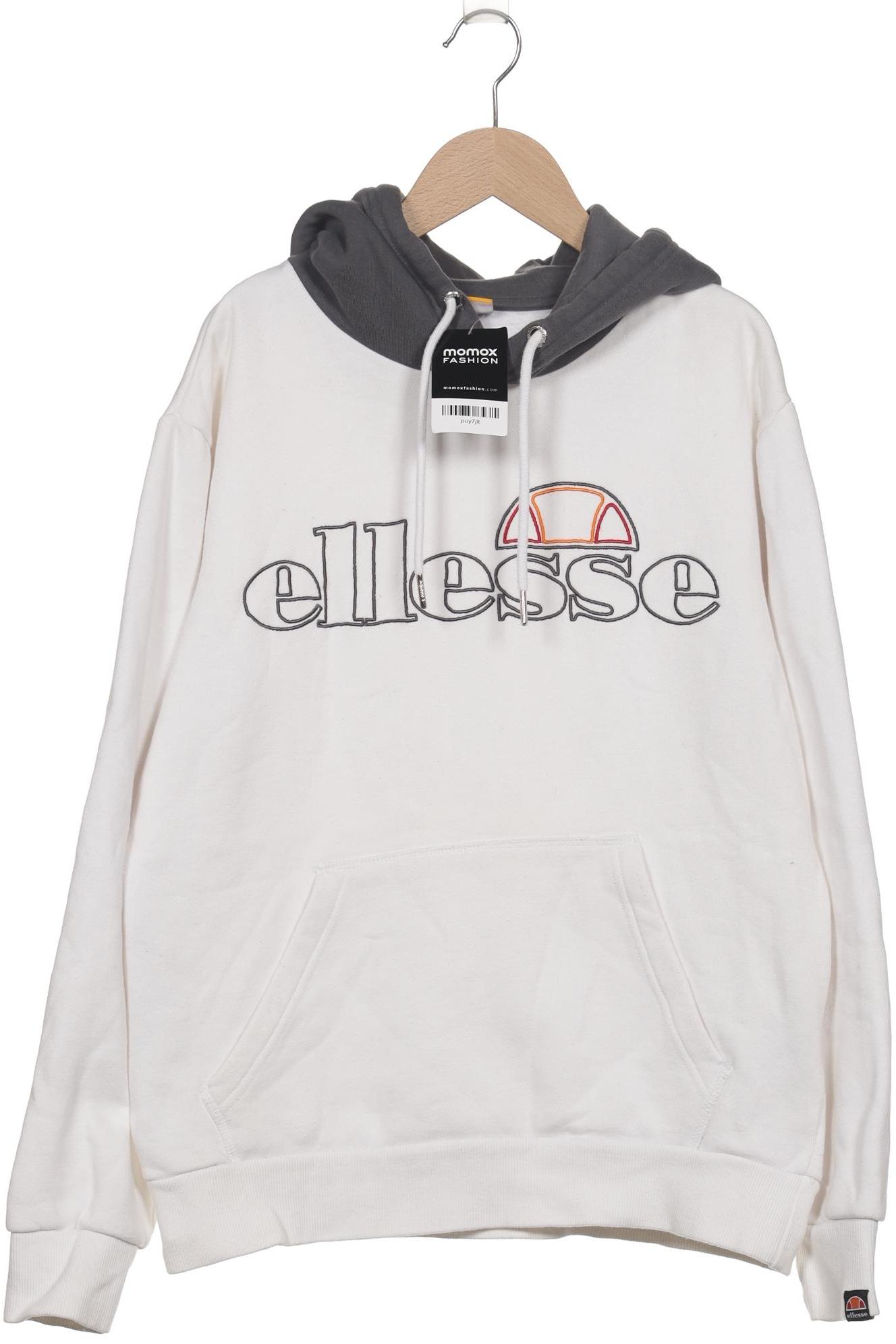 

ellesse Herren Kapuzenpullover, weiß, Gr. 48
