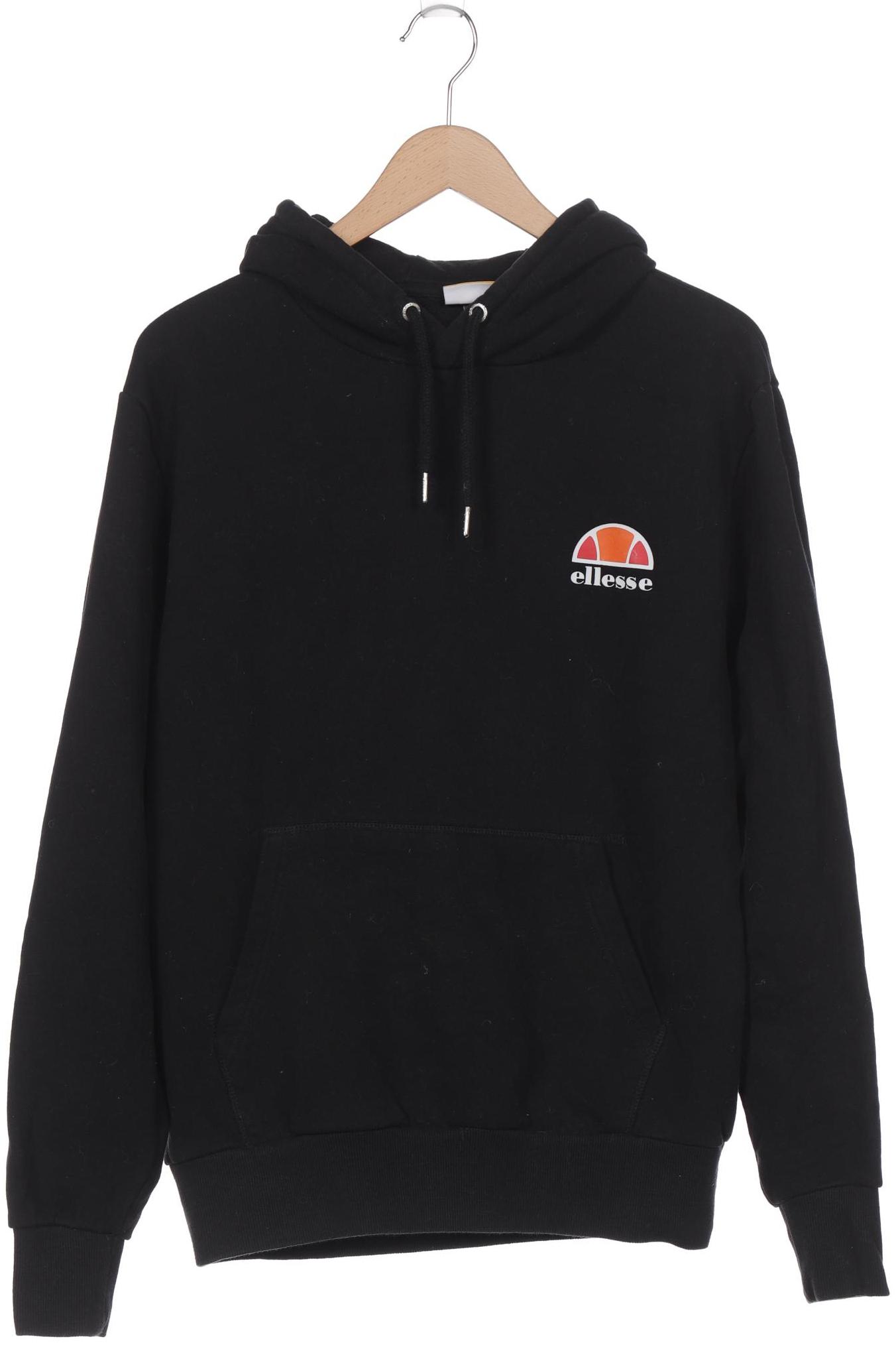 

ellesse Herren Kapuzenpullover, schwarz