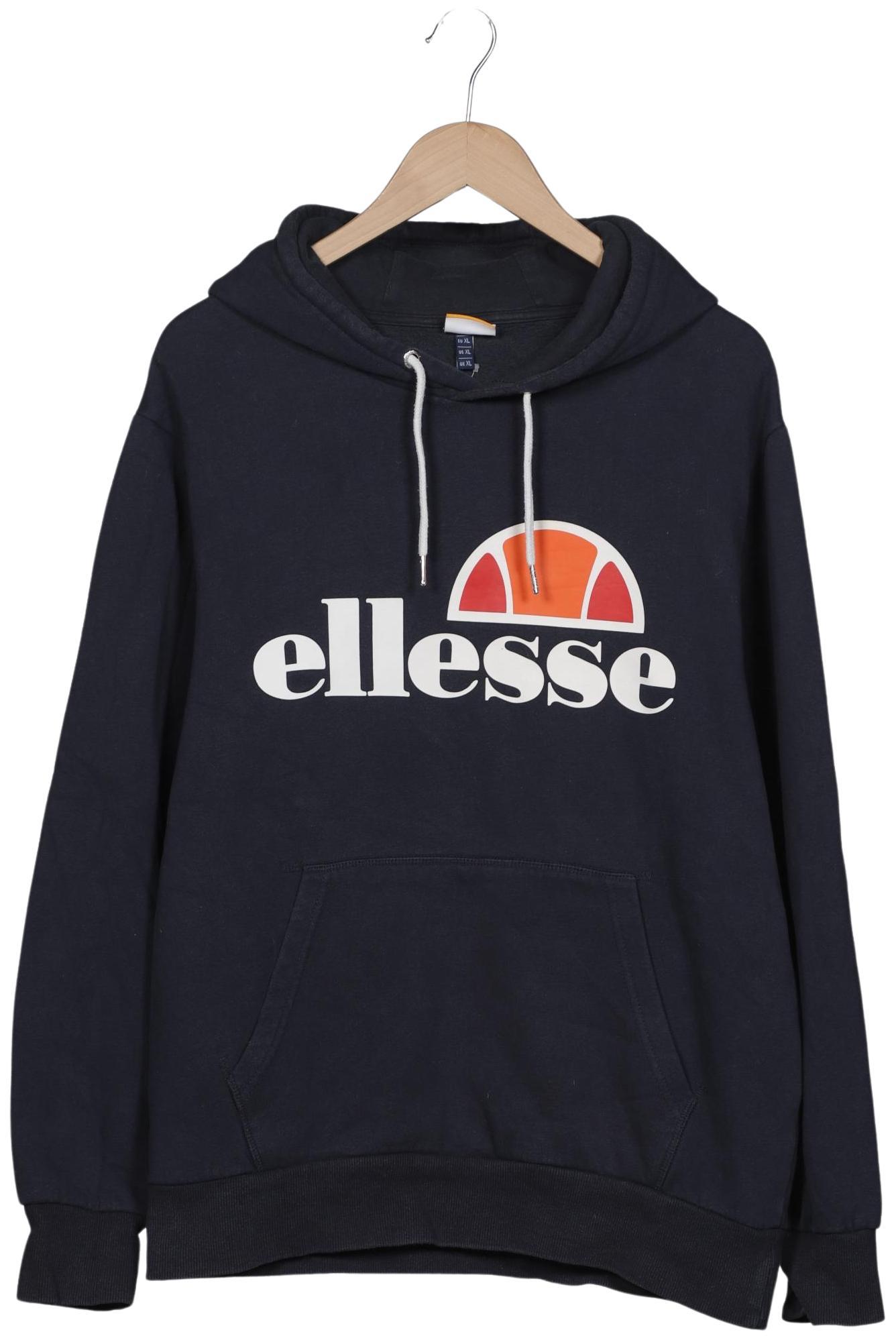 

ellesse Herren Kapuzenpullover, marineblau, Gr. 54