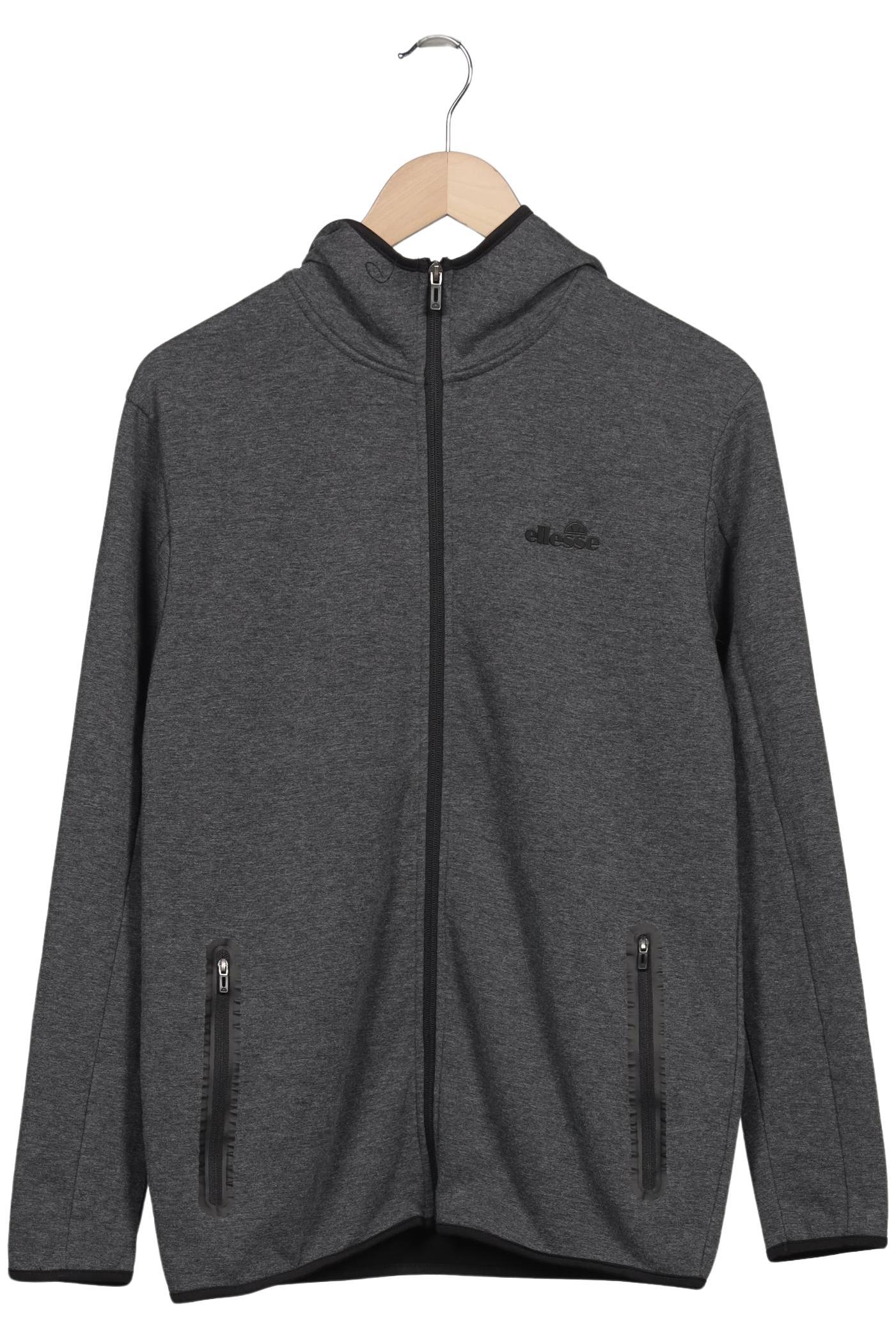 

ellesse Herren Kapuzenpullover, grau, Gr. 46