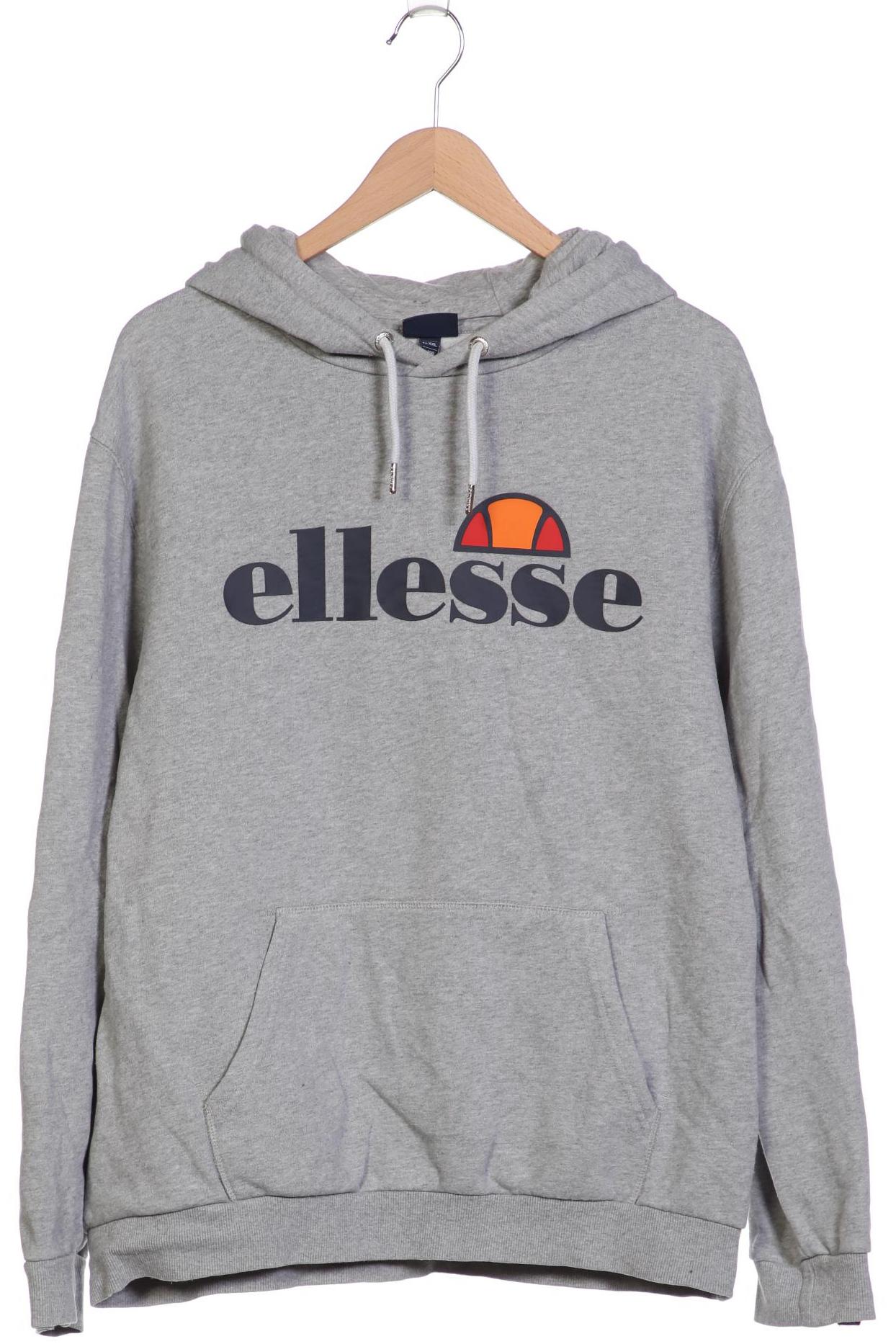 

ellesse Herren Kapuzenpullover, grau, Gr. 56