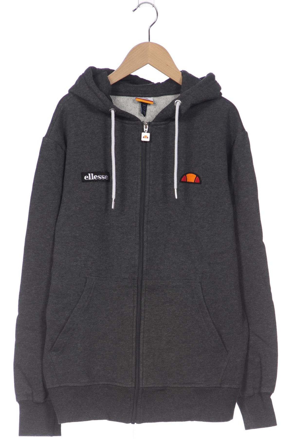 

ellesse Herren Kapuzenpullover, grau, Gr. 52