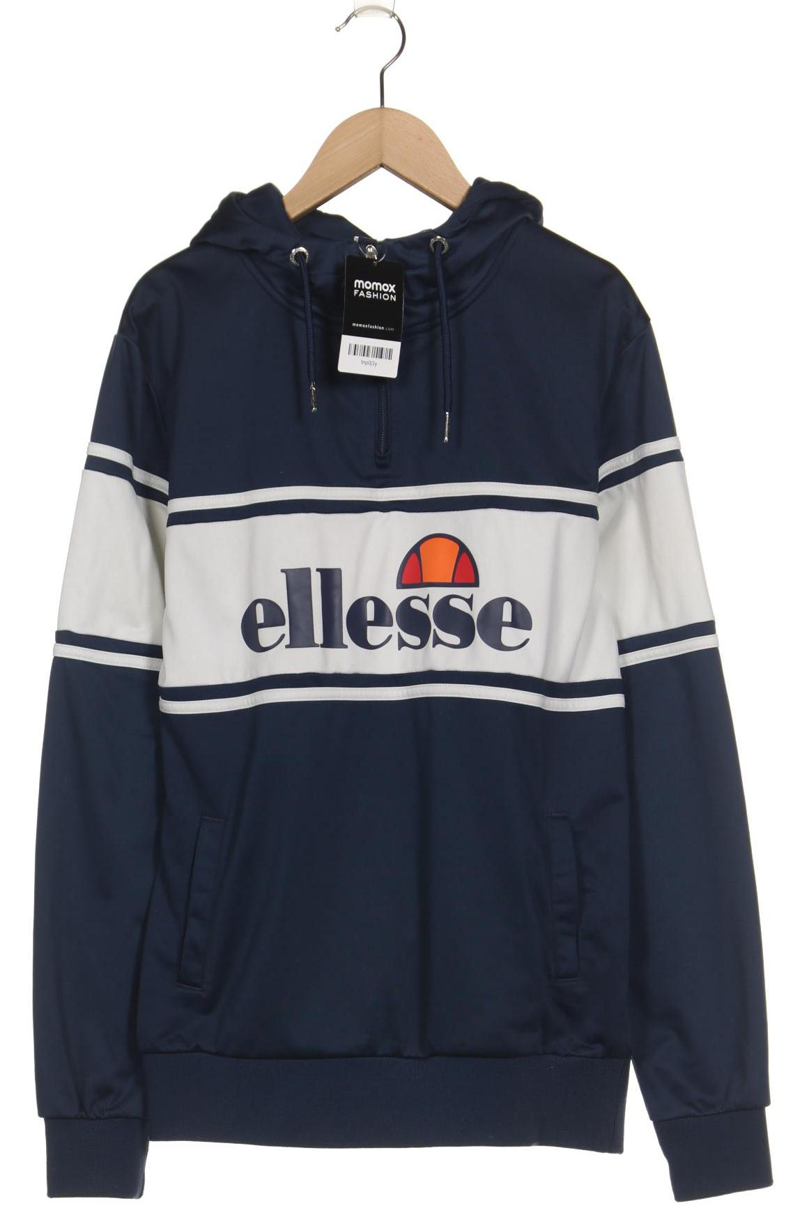 

ellesse Herren Kapuzenpullover, marineblau, Gr. 46
