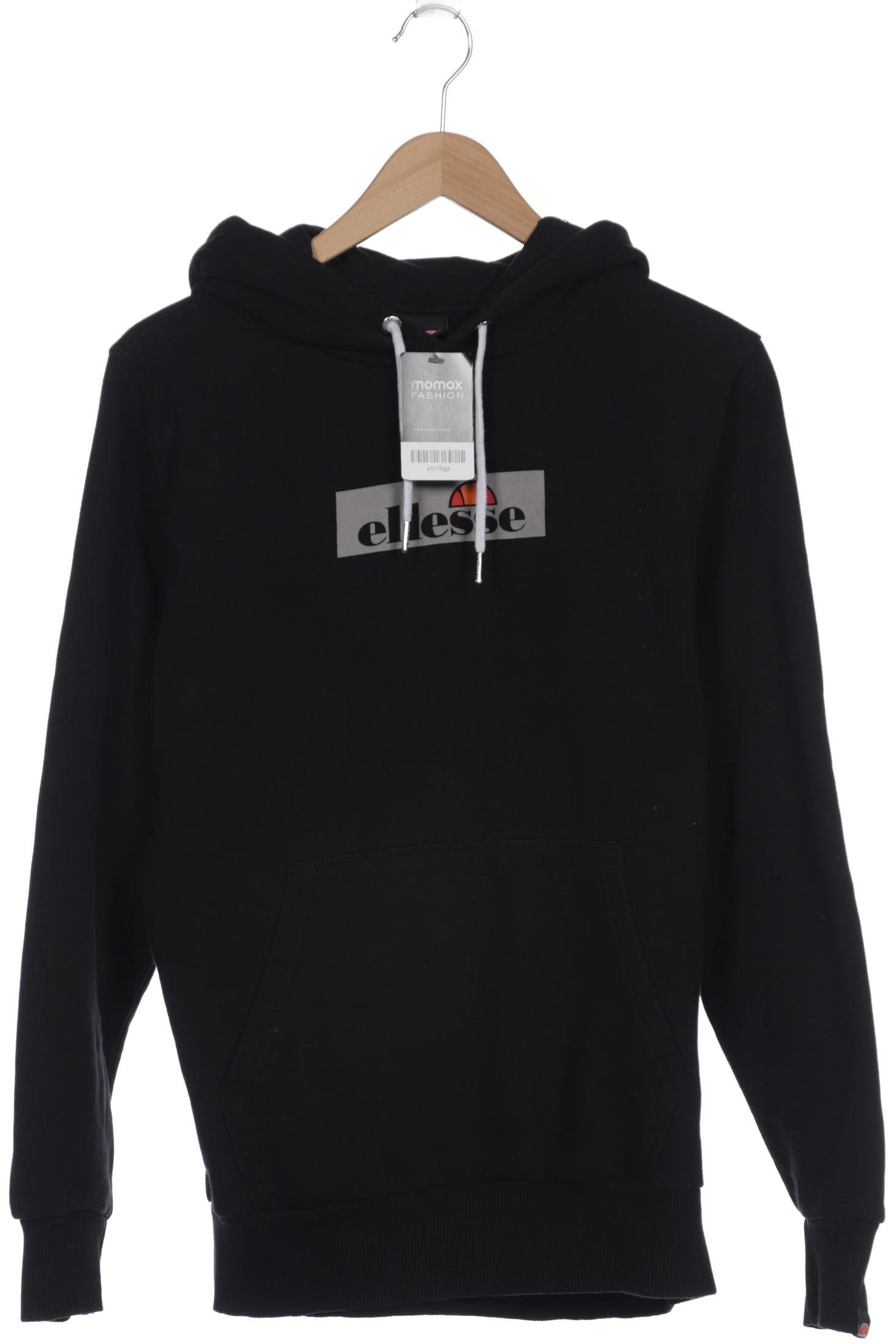 

ellesse Herren Kapuzenpullover, schwarz