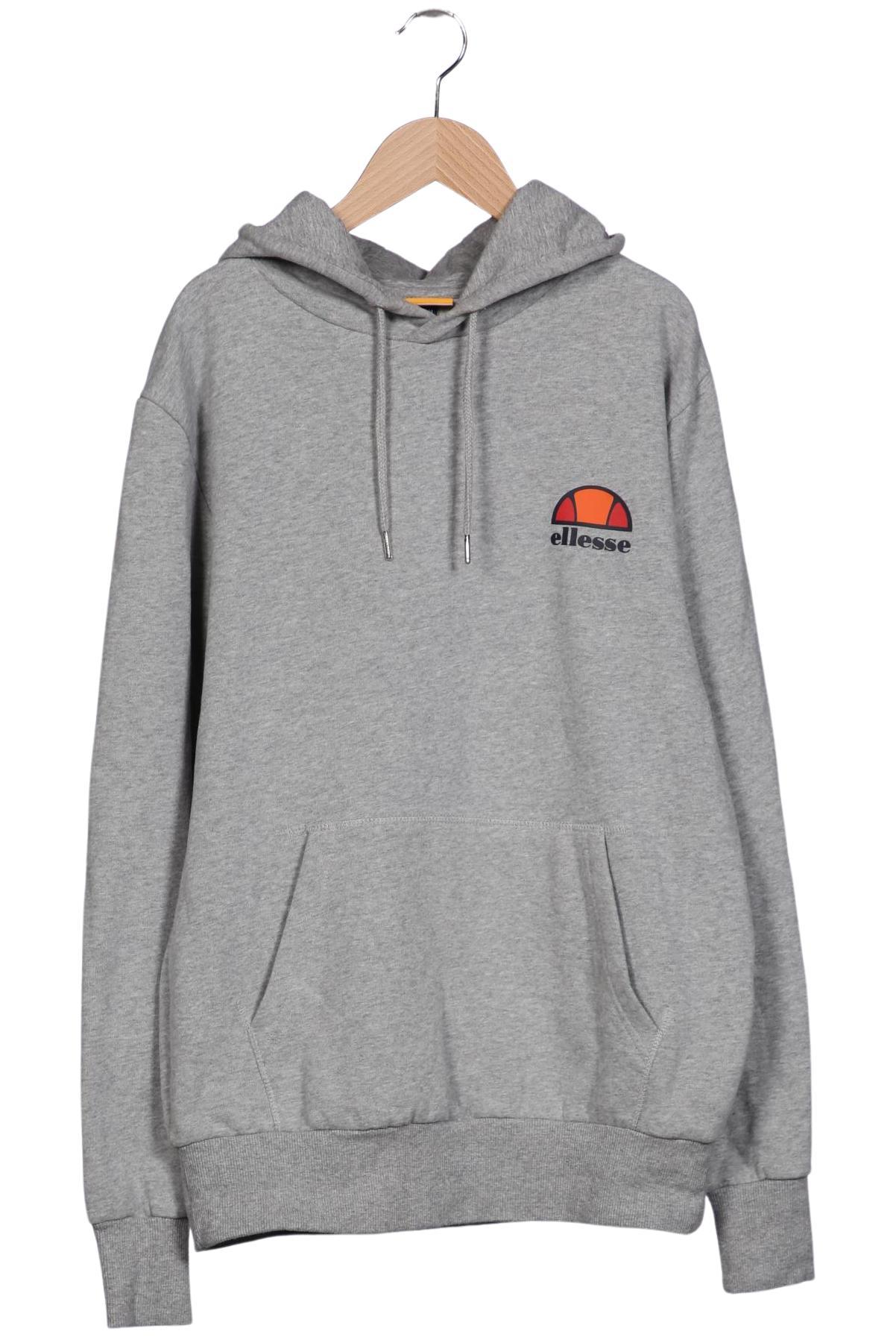 

ellesse Herren Kapuzenpullover, grau, Gr. 48