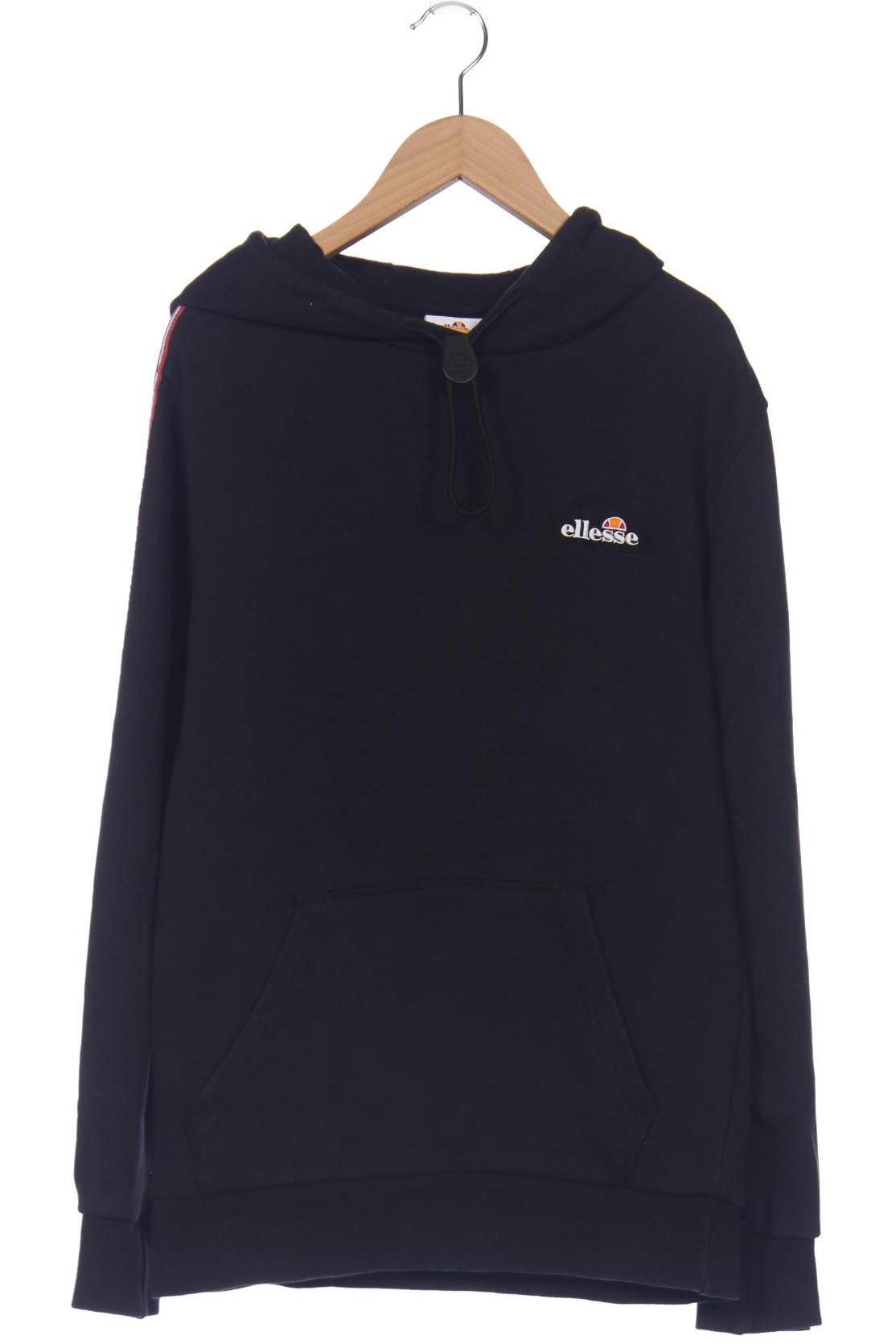 

ellesse Herren Kapuzenpullover, schwarz