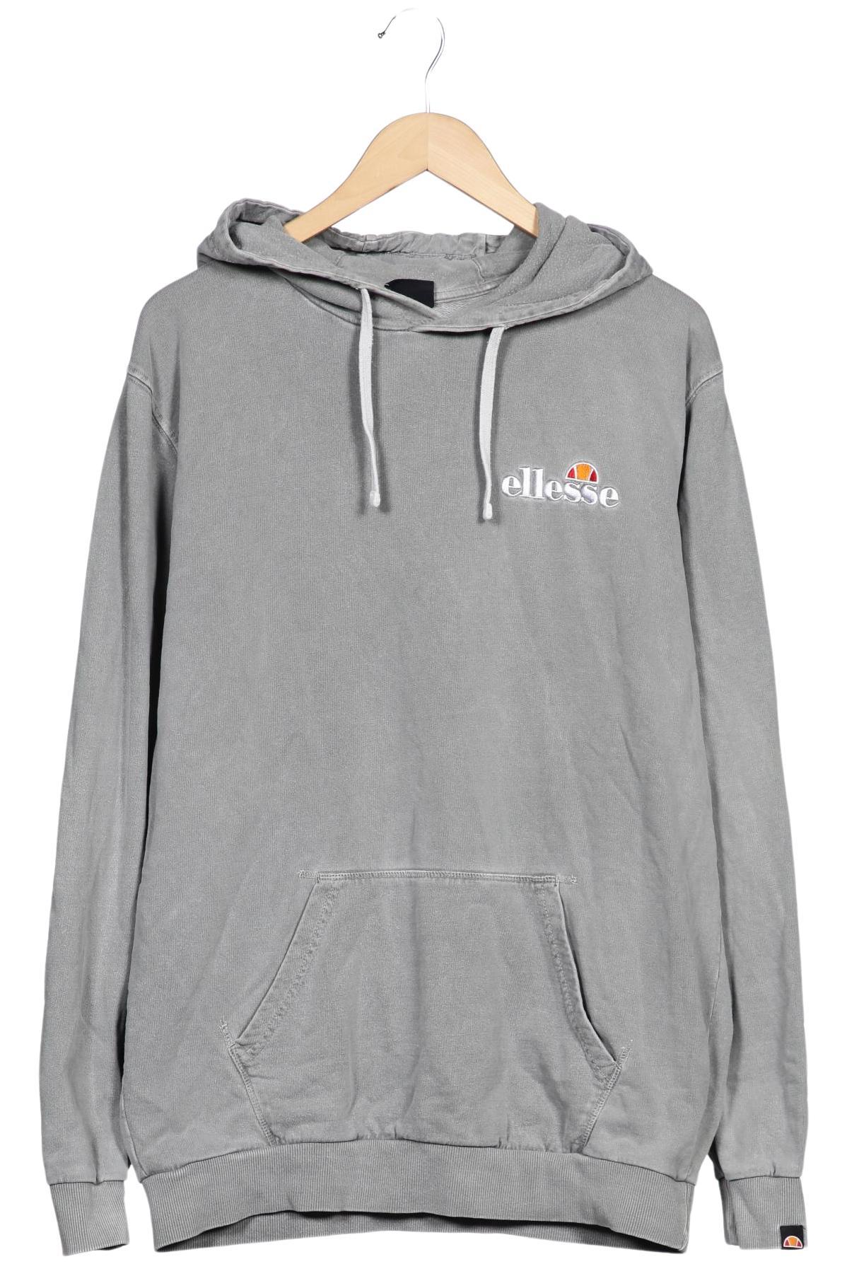 

ellesse Herren Kapuzenpullover, grau, Gr. 52