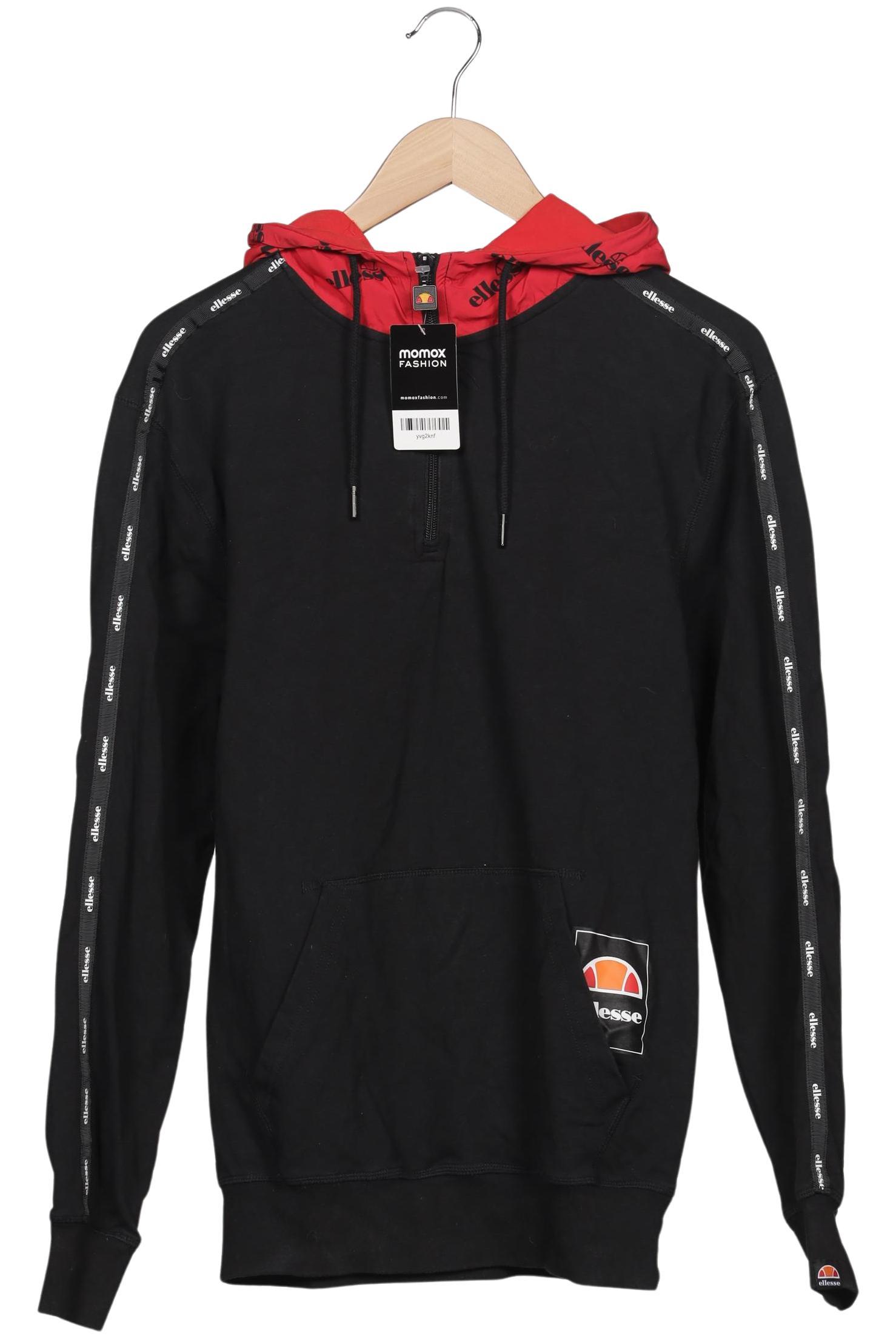 

ellesse Herren Kapuzenpullover, schwarz, Gr. 48