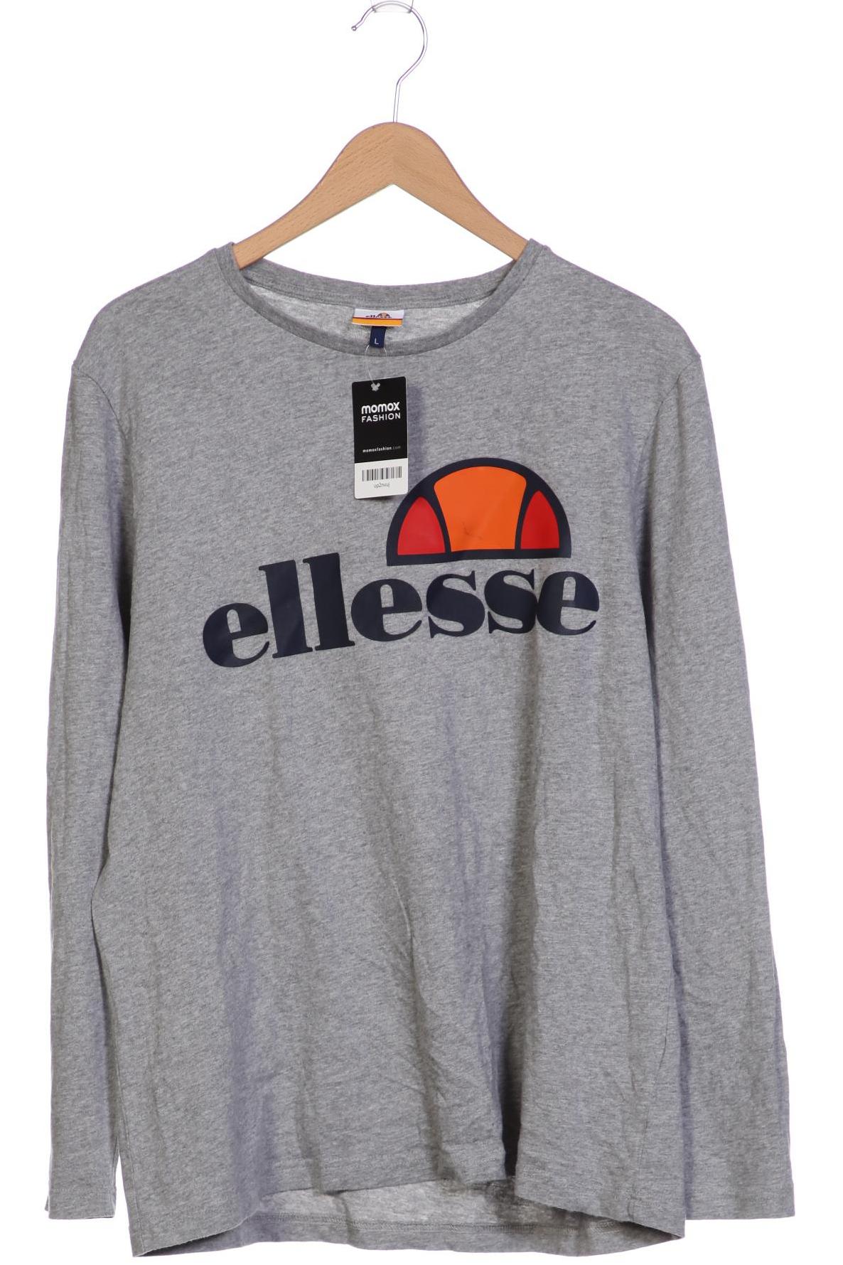 

ellesse Herren Langarmshirt, grau, Gr. 52
