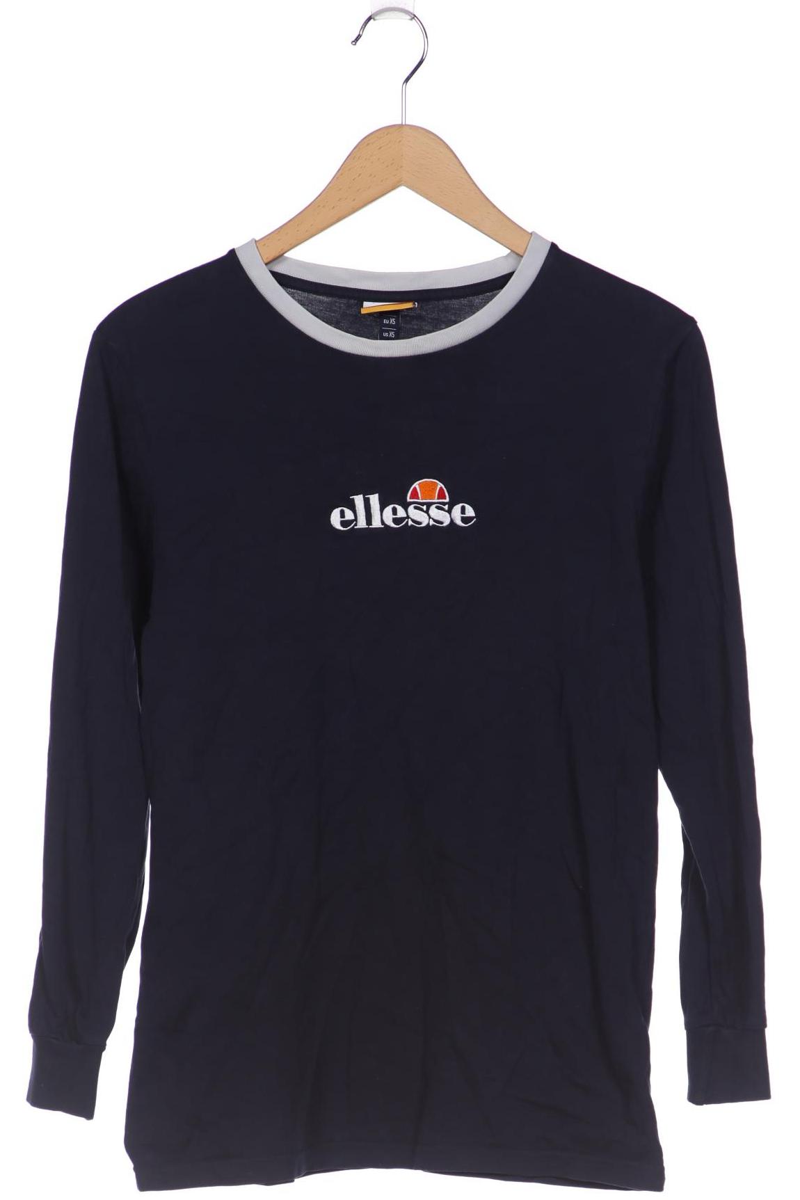 

ellesse Herren Langarmshirt, marineblau, Gr. 44