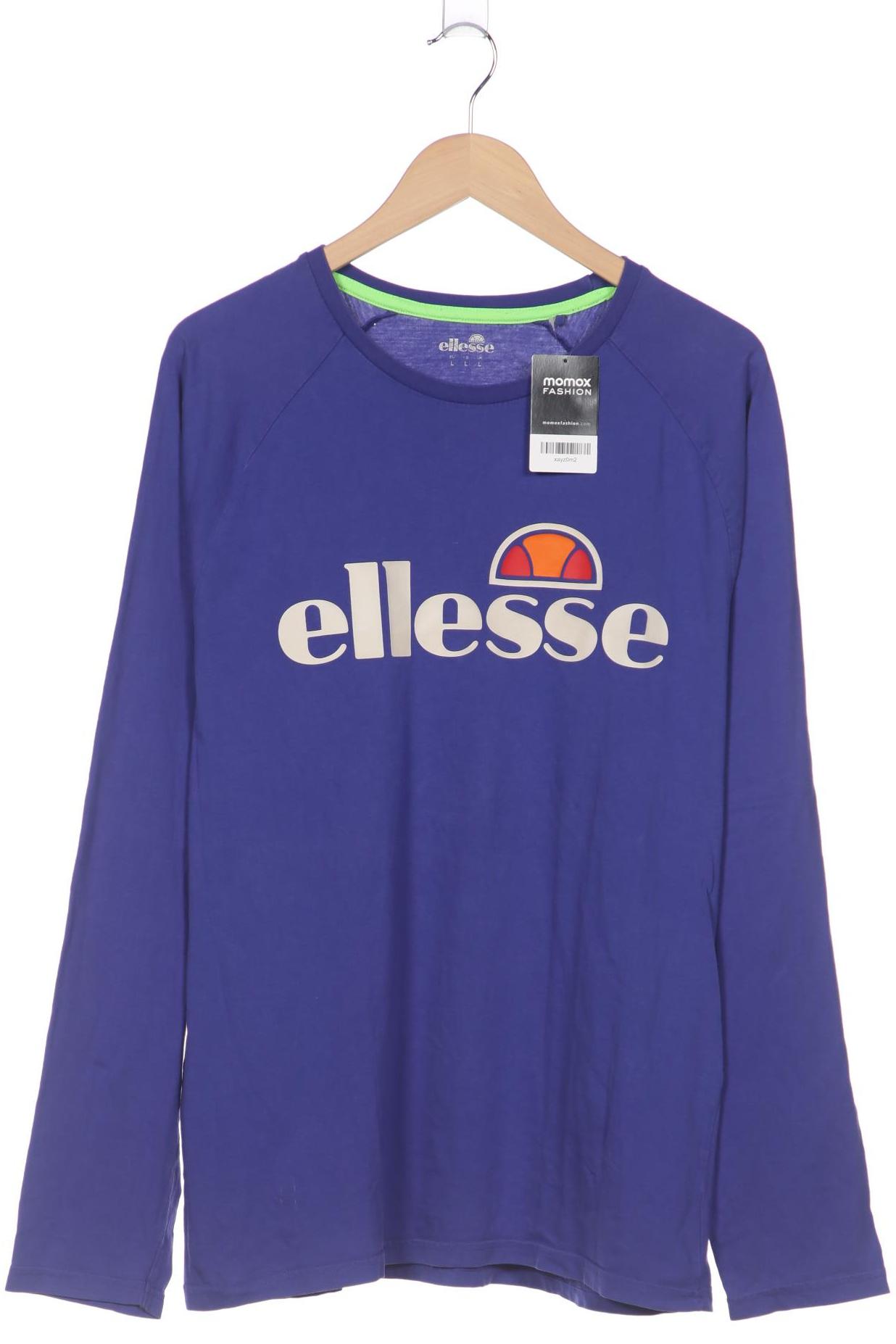 

ellesse Herren Langarmshirt, blau, Gr. 52