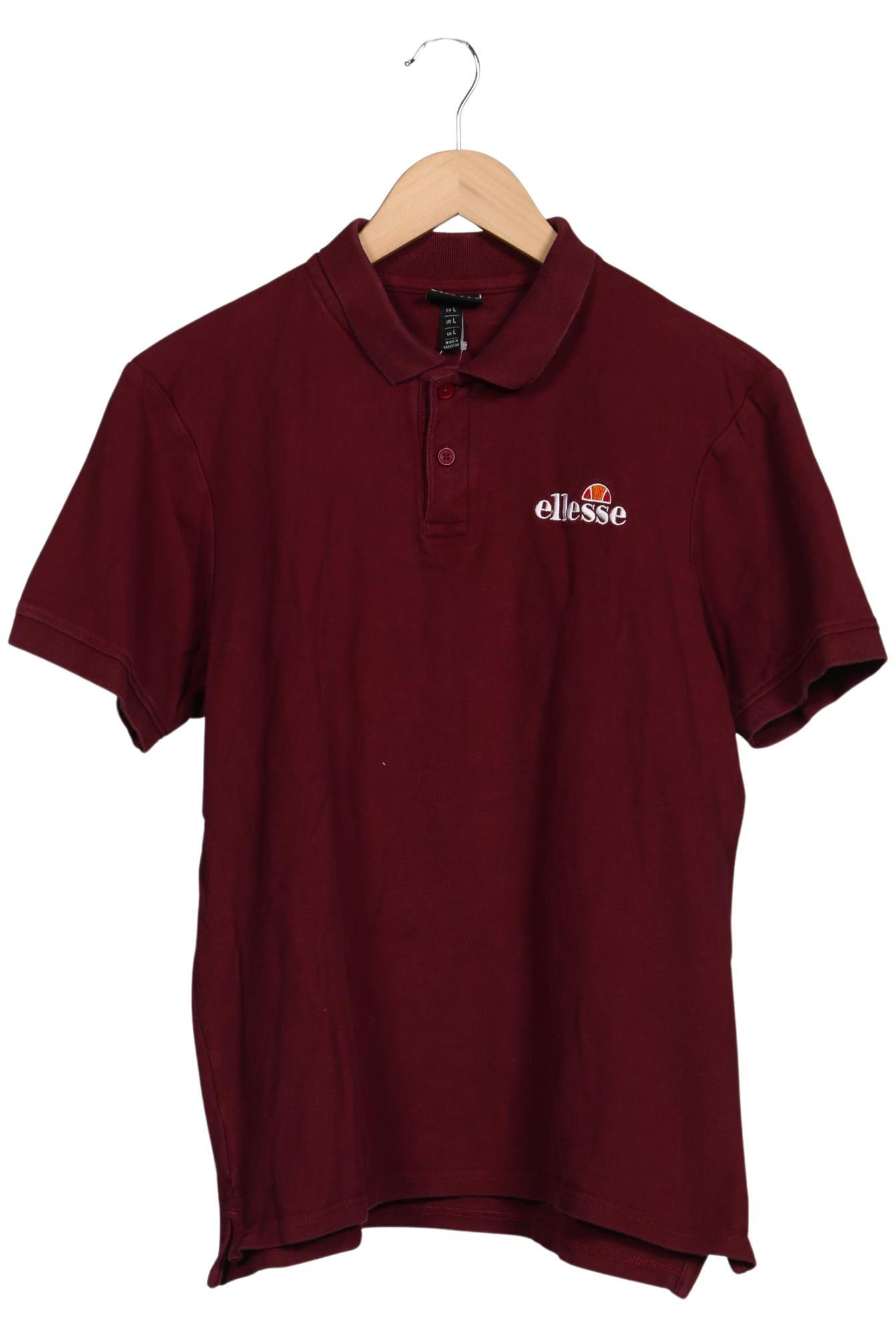

ellesse Herren Poloshirt, bordeaux, Gr. 52