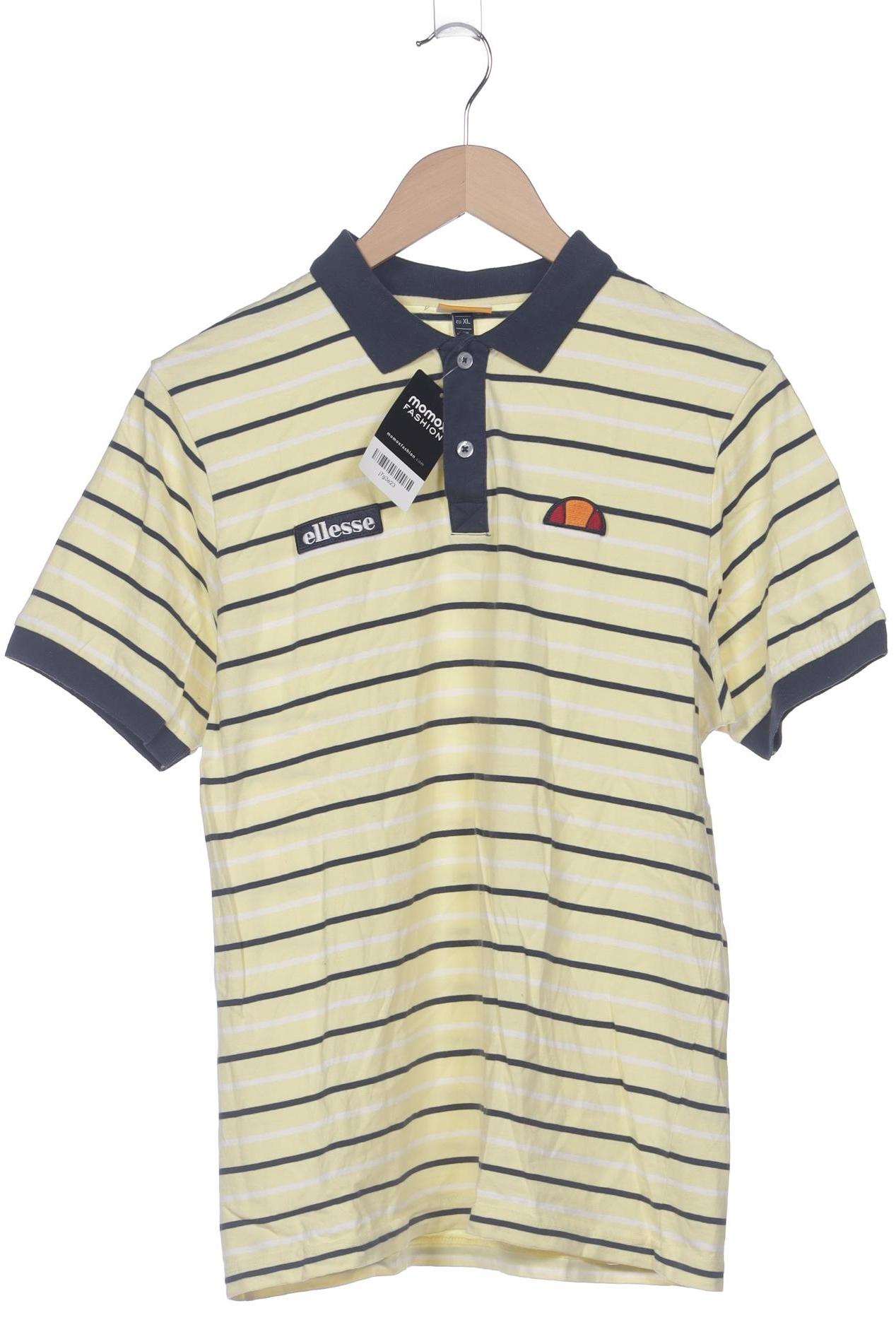 

ellesse Herren Poloshirt, gelb, Gr. 54