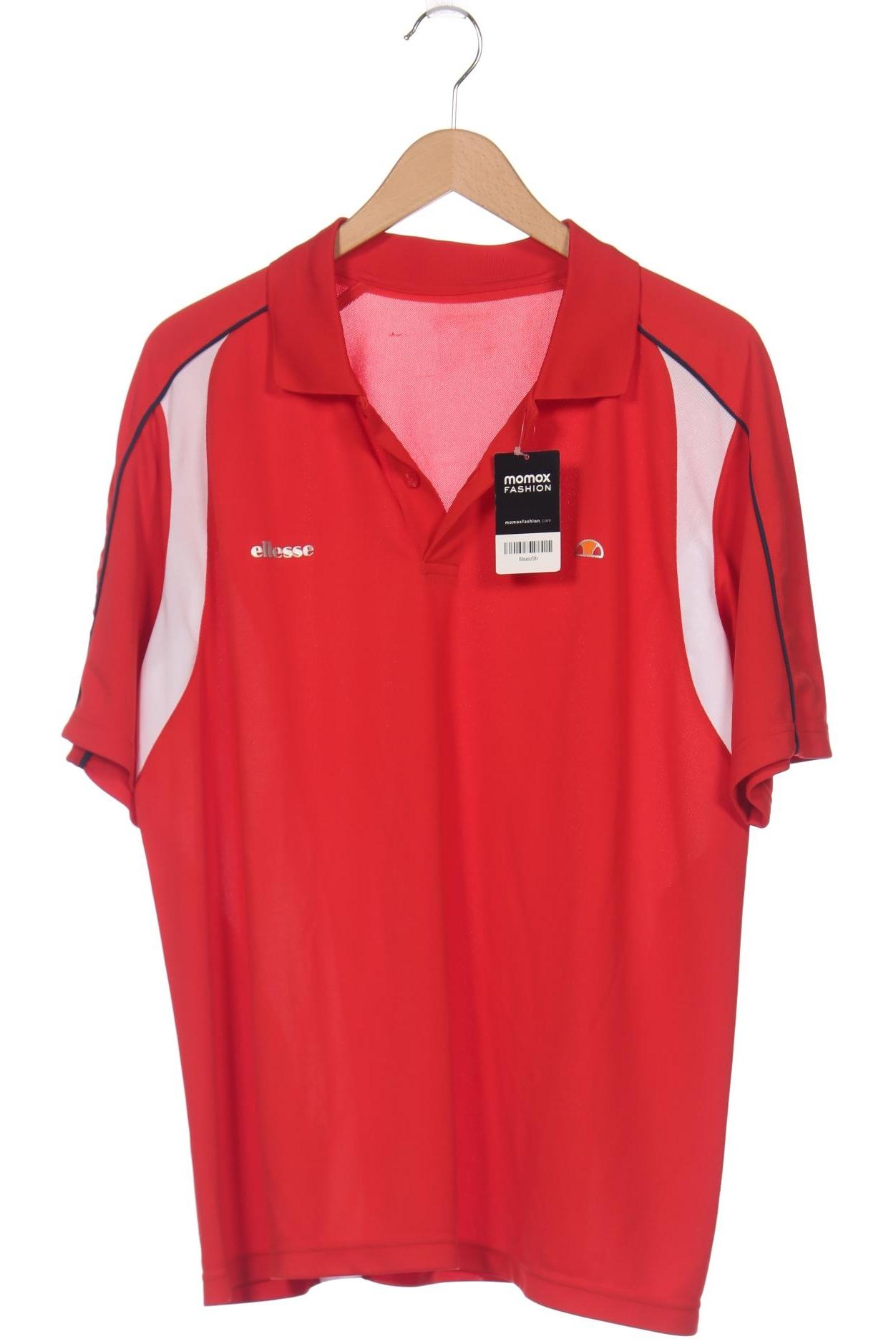 

ellesse Herren Poloshirt, rot, Gr. 54