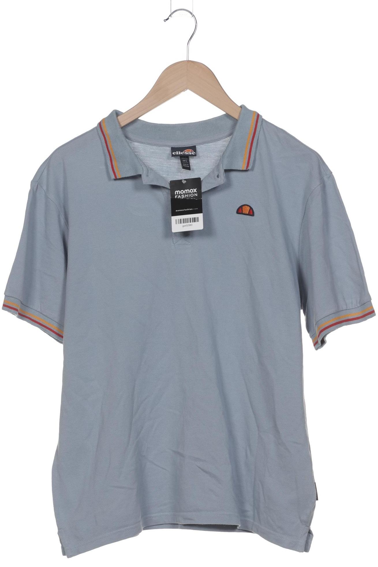 

ellesse Herren Poloshirt, hellblau, Gr. 52