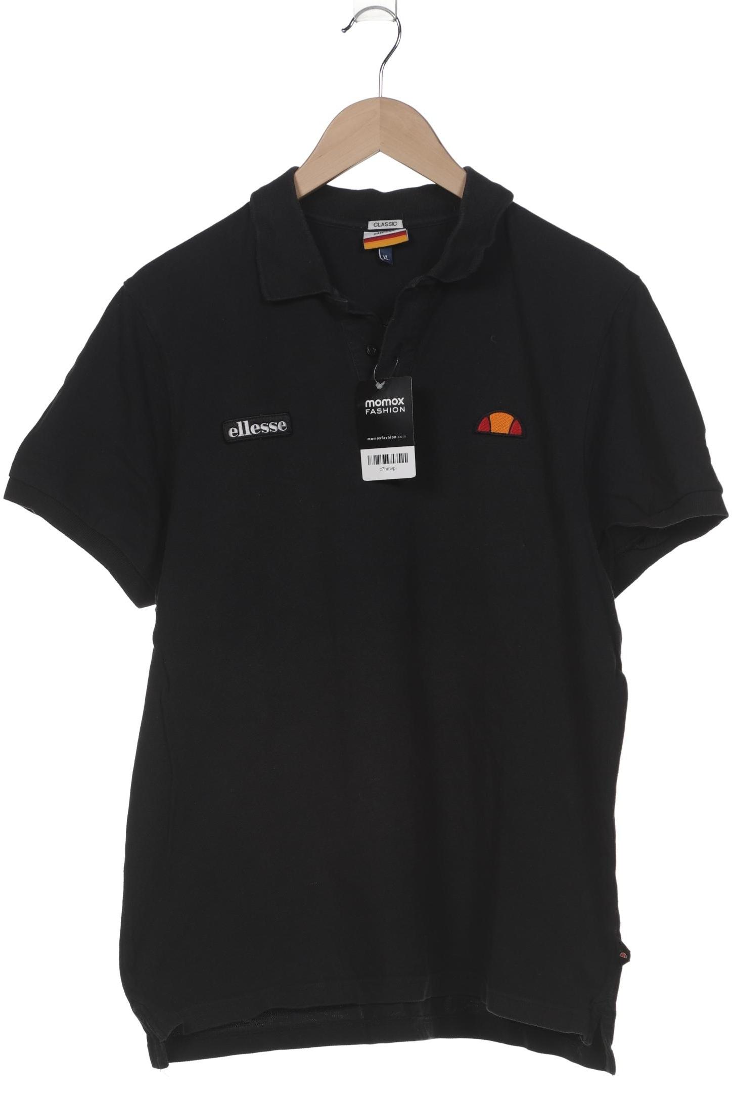 

ellesse Herren Poloshirt, schwarz, Gr. 54