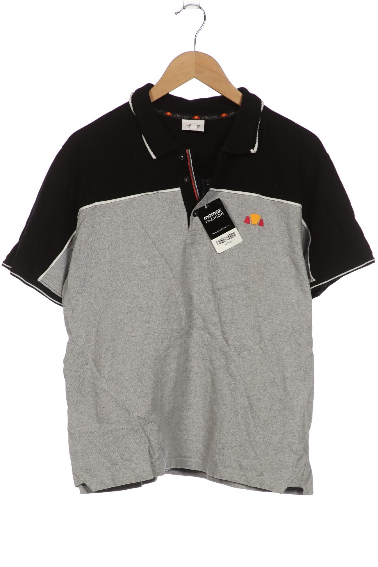 

ellesse Herren Poloshirt, grau, Gr. 56