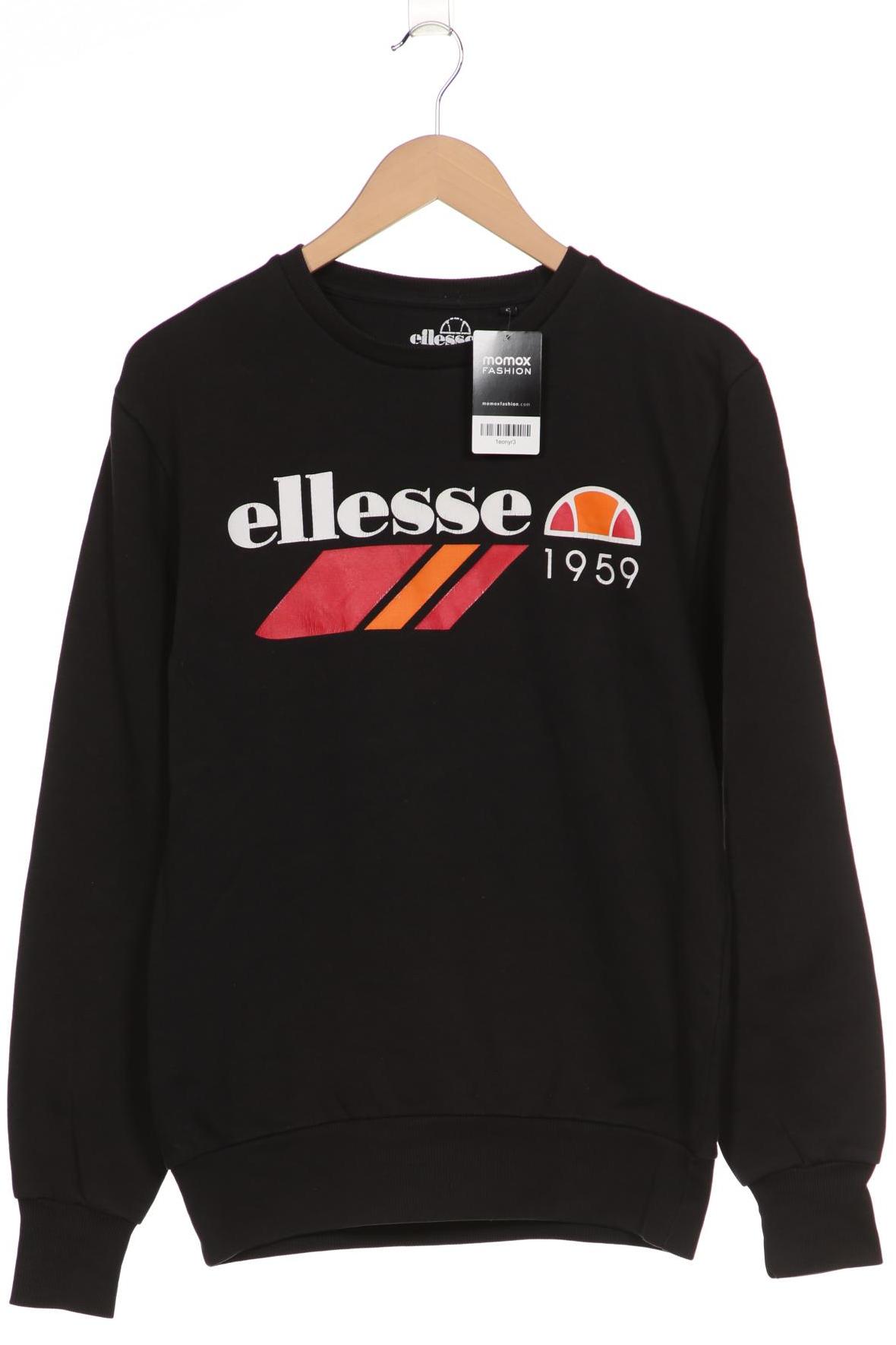 

ellesse Herren Sweatshirt, schwarz